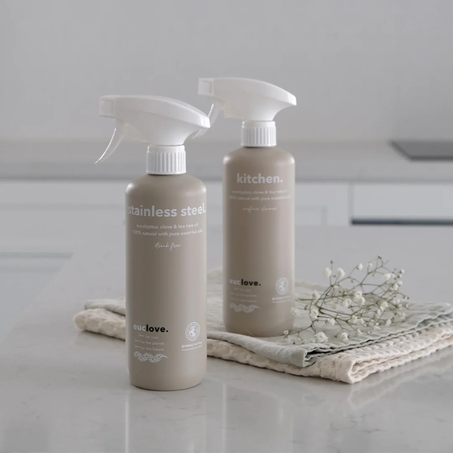 Euclove Stainless Steel Spray 500mL or 1L