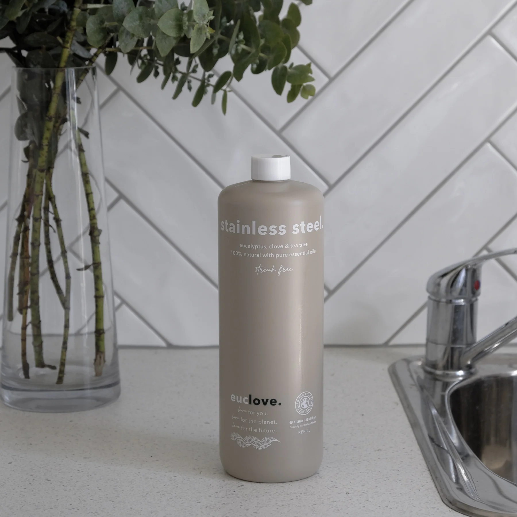 Euclove Stainless Steel Spray 500mL or 1L - Image 2