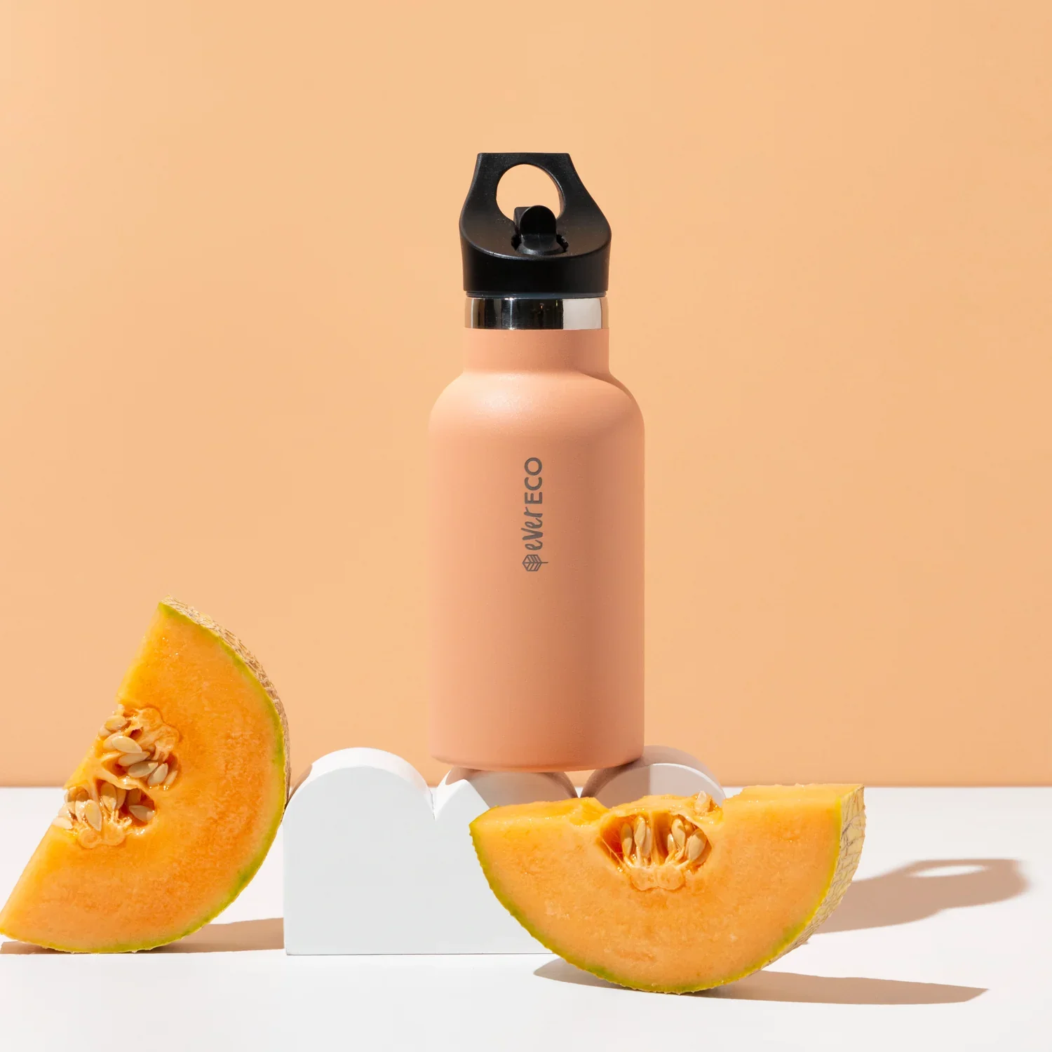 Ever Eco Insulated Drink Bottle With Straw Sip Lid, Assorted Colours - Image 2