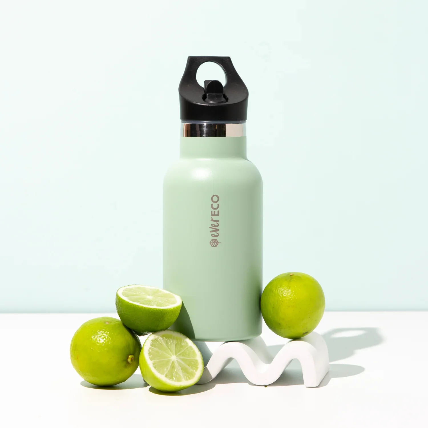 Ever Eco Insulated Drink Bottle With Straw Sip Lid, Assorted Colours - Image 5