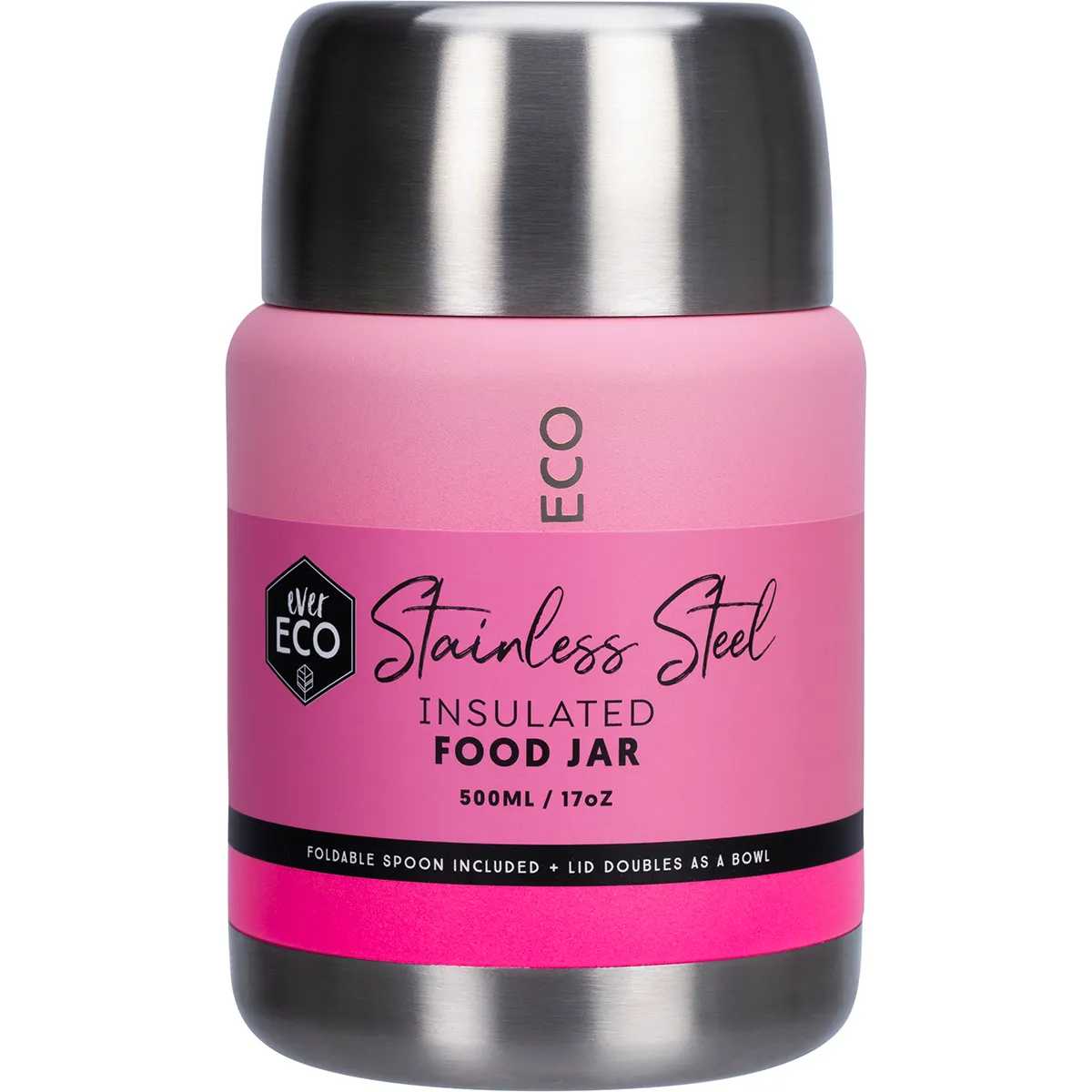 Ever Eco Insulated Food Jar 500ml Or 800ml, Rise - Image 2