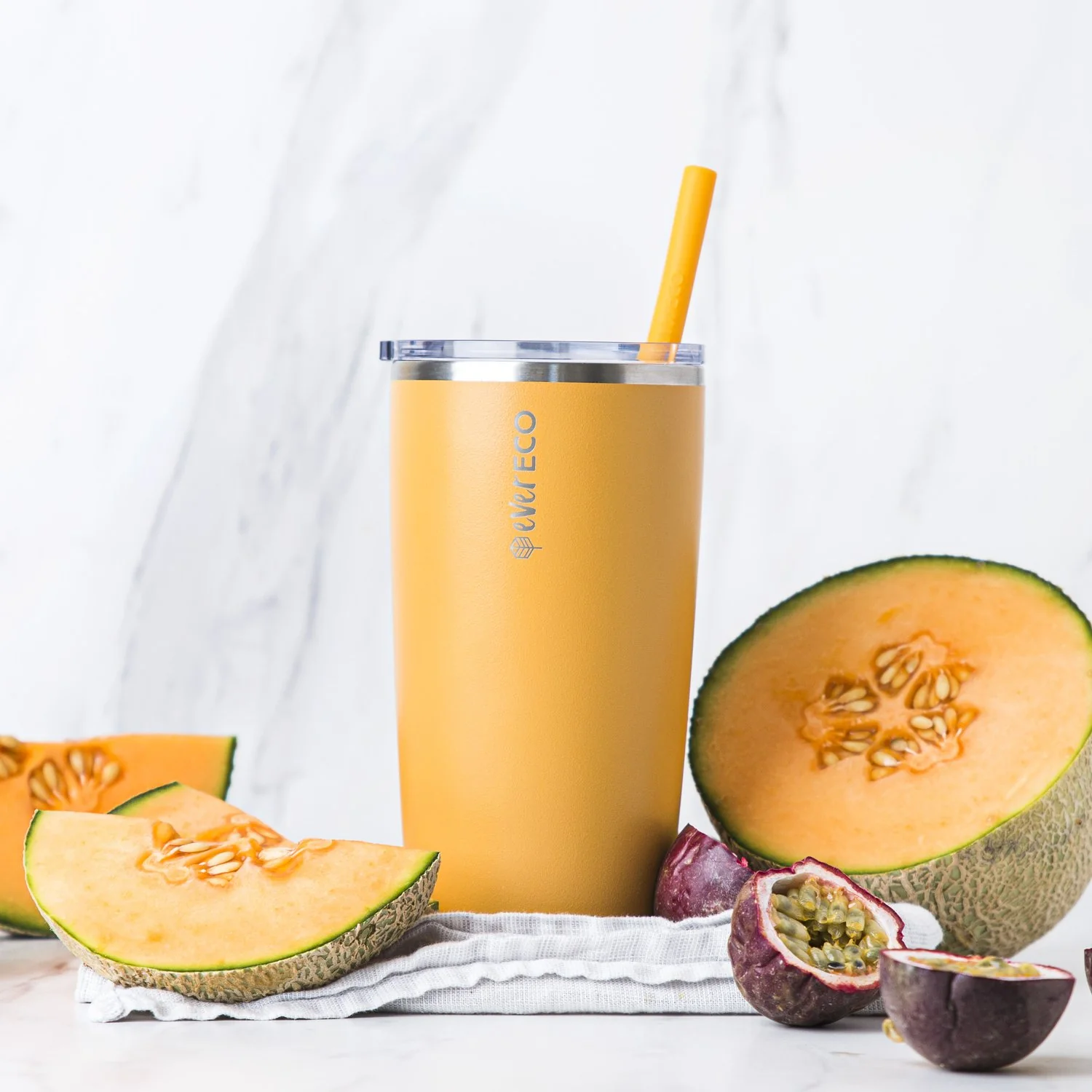 Ever Eco Insulated Tumbler 592ml, Marigold - Image 2