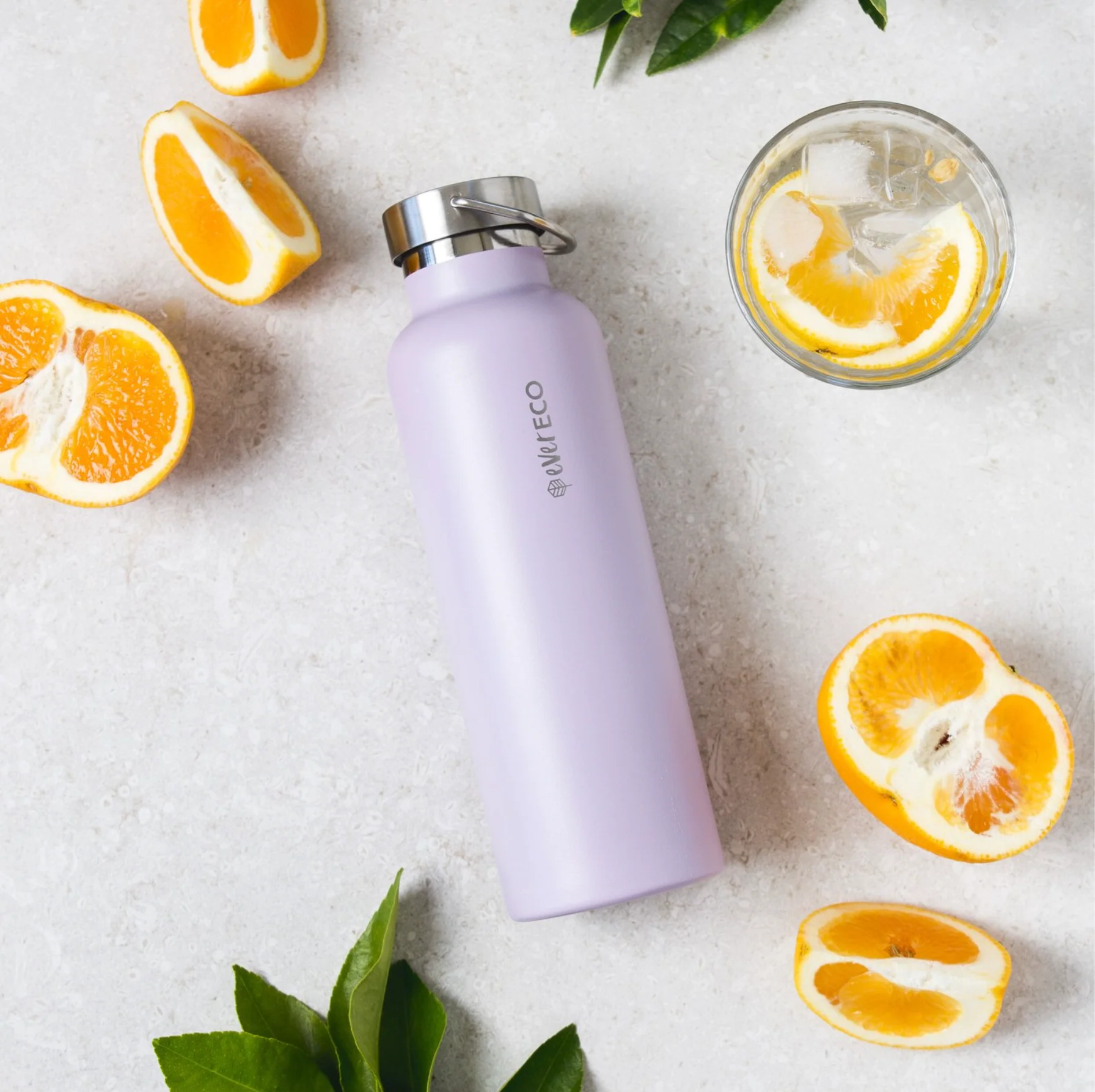 Ever Eco Stainless Steel Bottle 750ml, Lilac - Image 2
