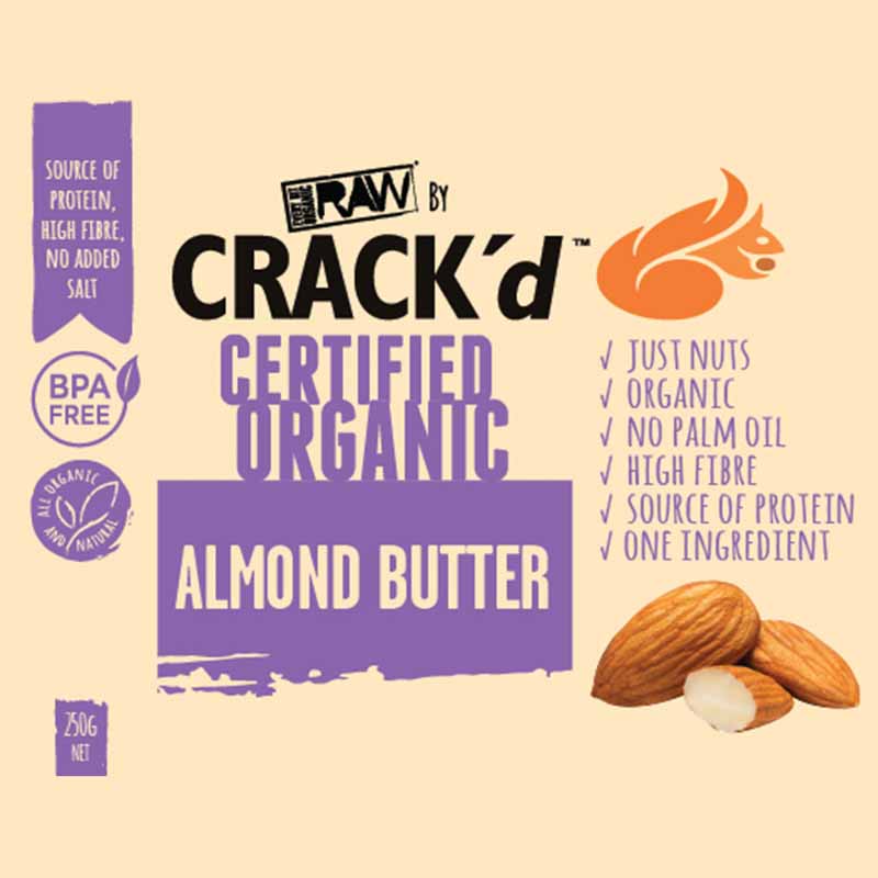 Every Bit Organic Crack'd Nut Butter 250g, Almond - Image 2