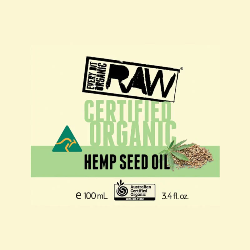 Every Bit Organic Raw Oil 100ml Or 200ml, Hemp Seed - Image 2