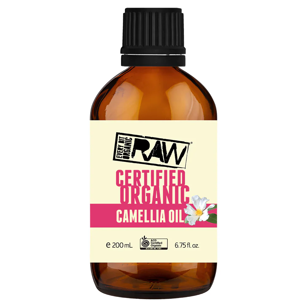 Every Bit Organic Raw Oil 200ml, Camellia