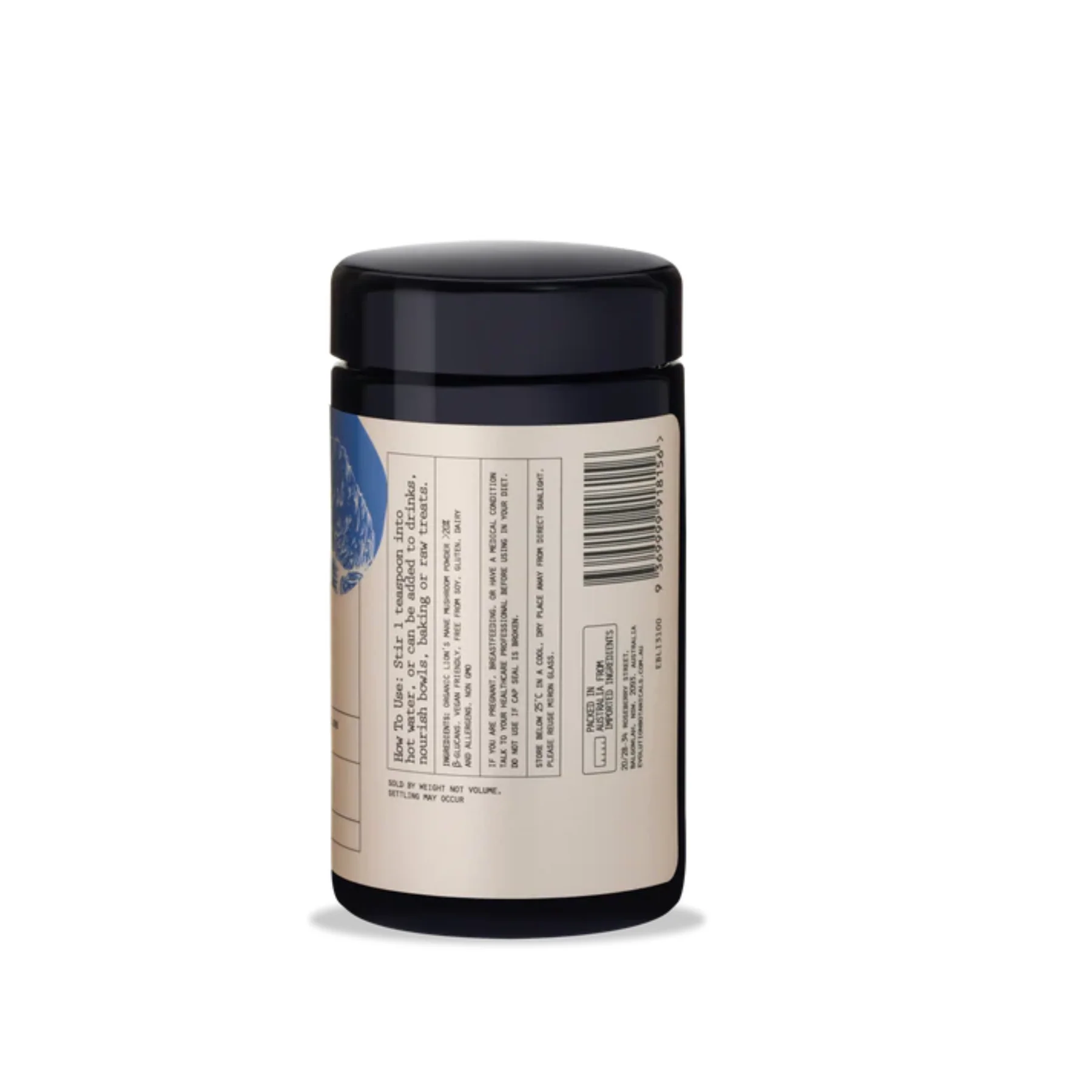 Evolution Botanicals Organic Lion's Mane Extract 100g, Cognitive Performance - Image 4