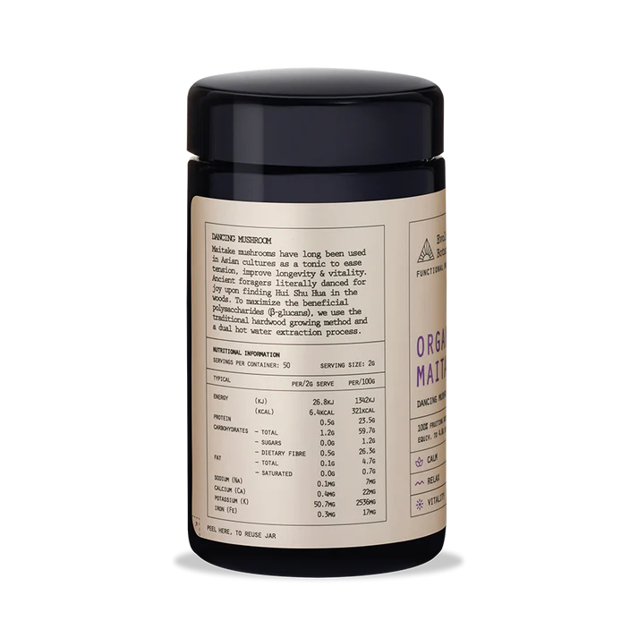 Evolution Botanicals Organic Maitake Extract 100g, Dancing Mushroom - Image 3
