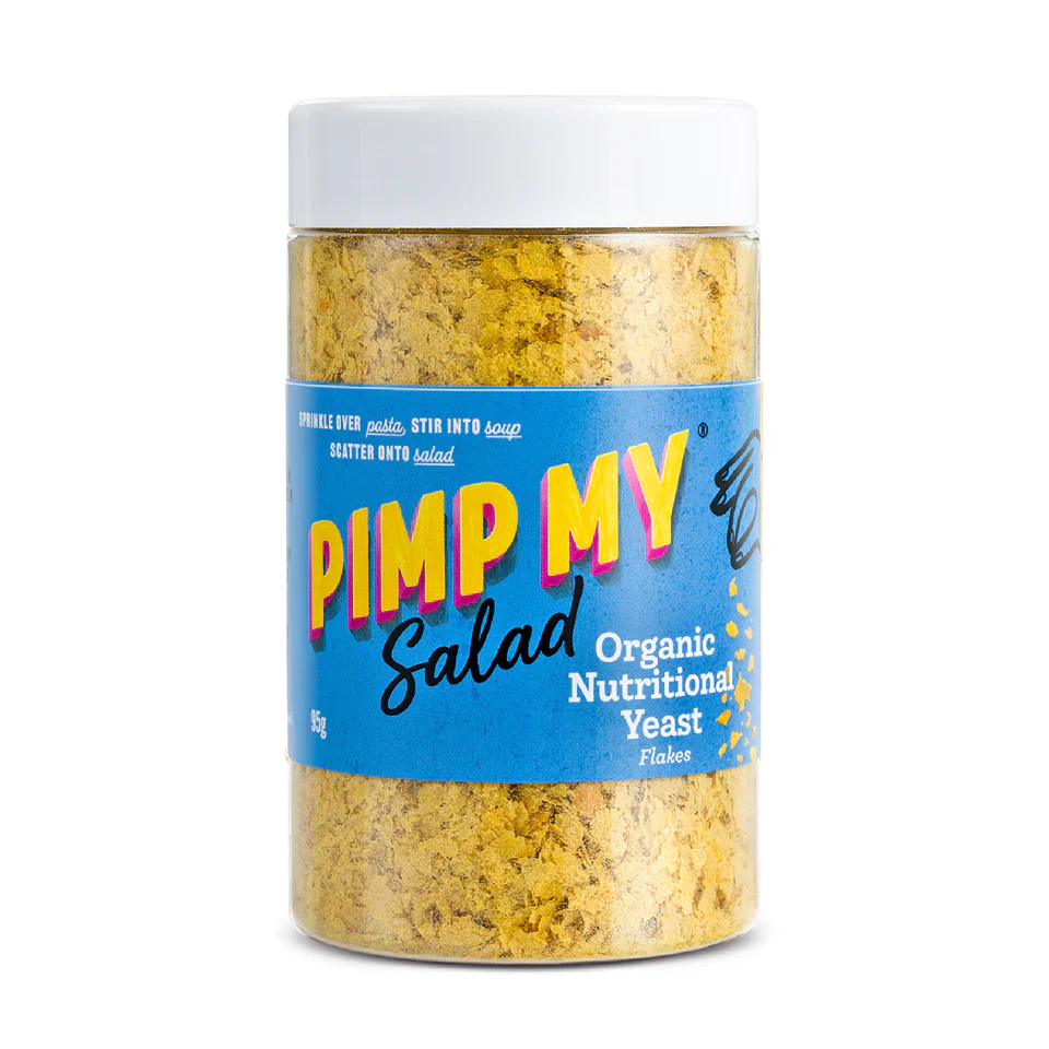 Extraordinary Foods Pimp My Salad Nutritional Yeast Sprinkles 95g, Vegan & Gluten Free