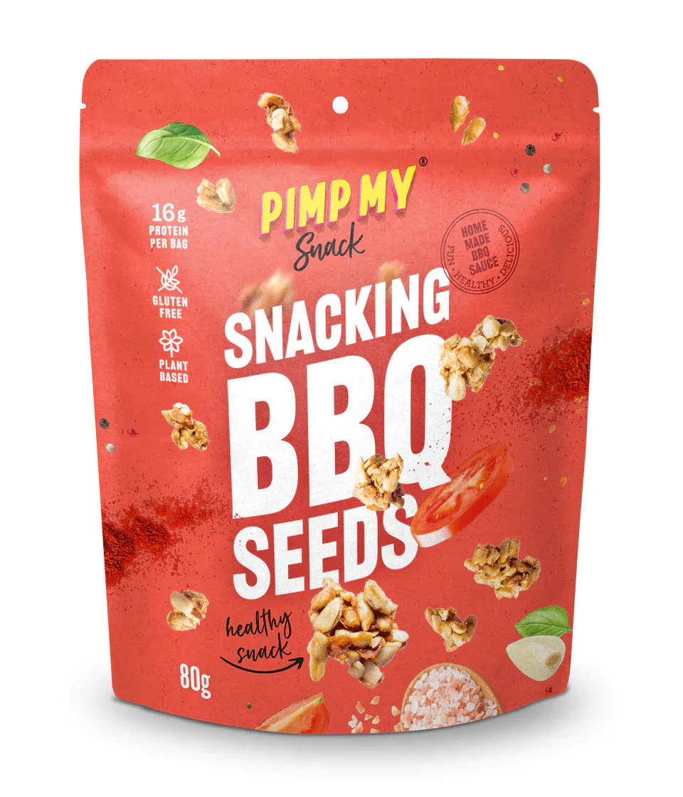 Extraordinary Foods Pimp My Salad Snacking BBQ Seeds 80g, Vegan & Gluten Free - Image 3