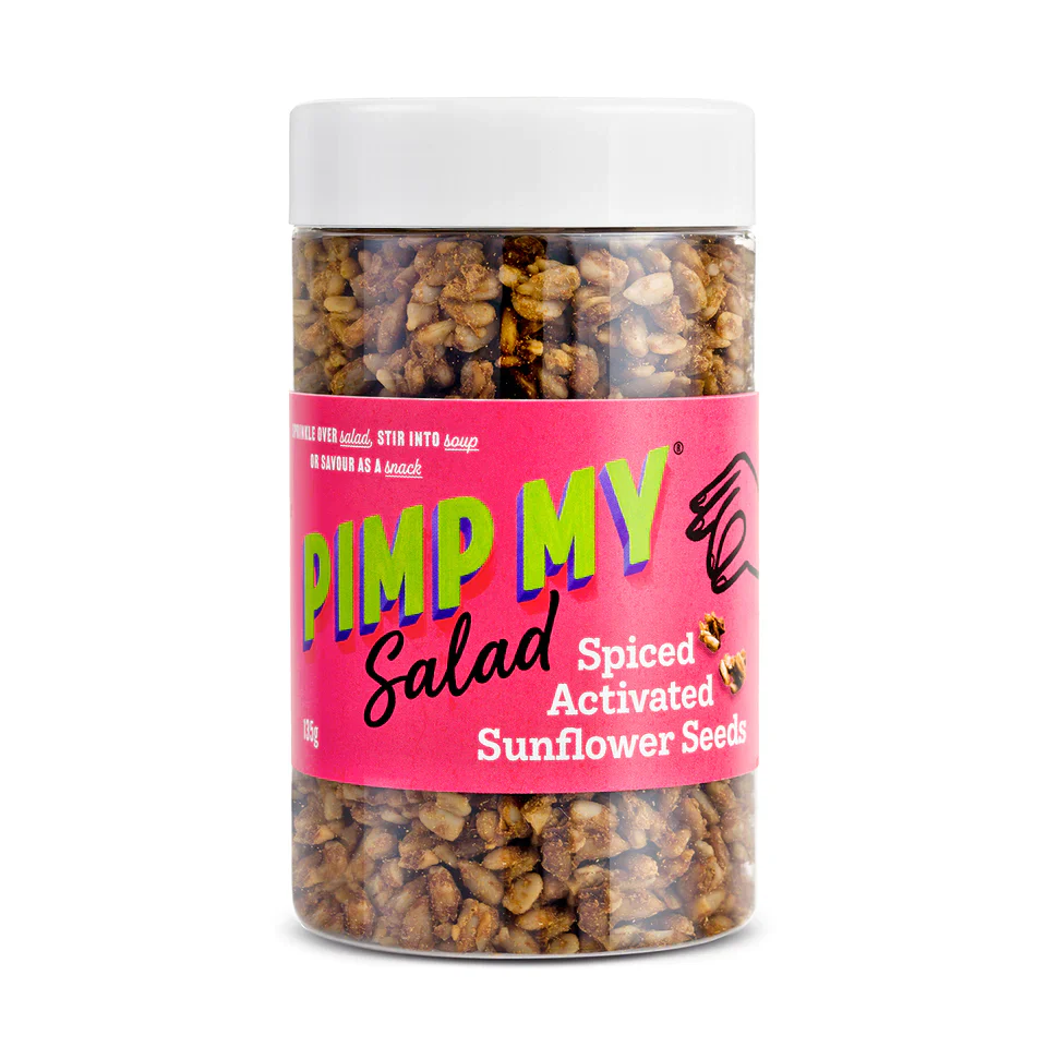 Extraordinary Foods Pimp My Salad Spiced Activated Sprouted Sunflower Seeds 135g, Vegan & Gluten Free - Image 3