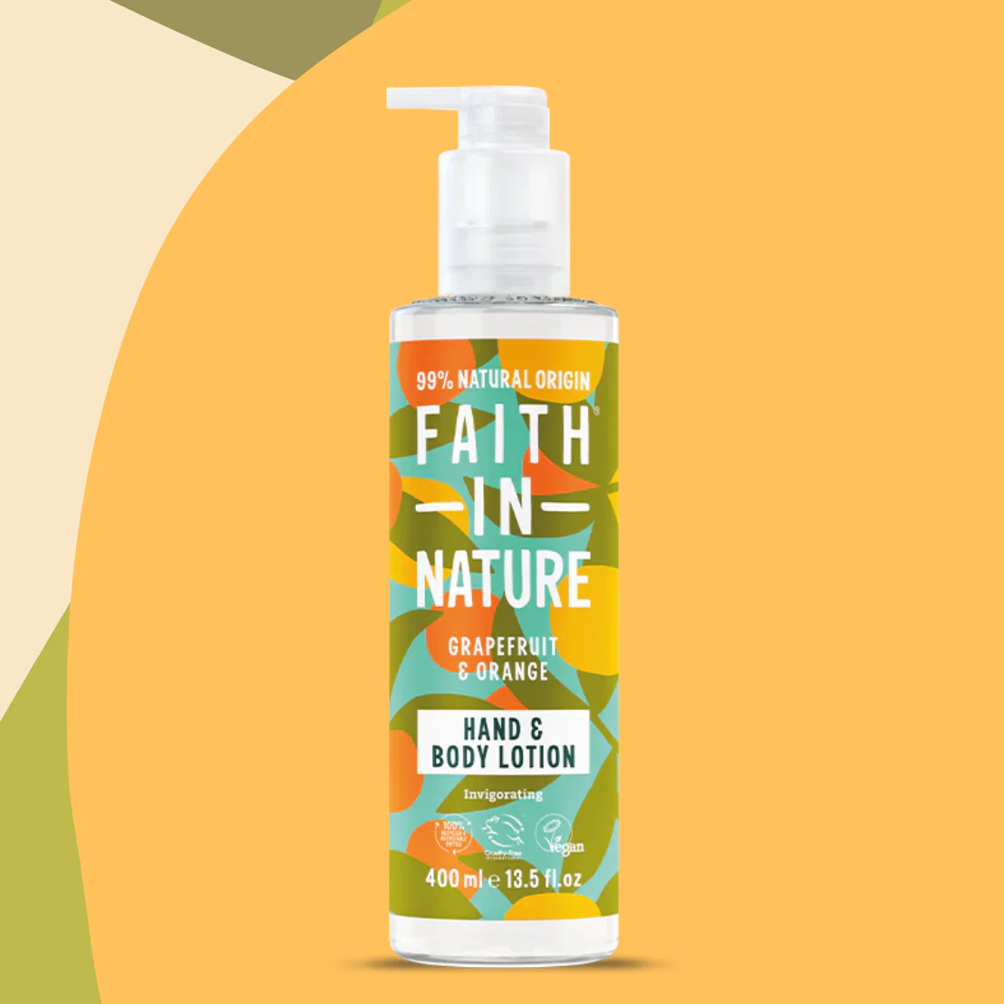 Faith In Nature Grapefruit & Orange Hand & Body Lotion 400ml {Invigorating }
