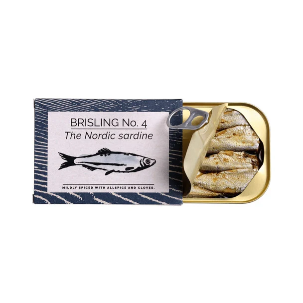 Fangst Brisling No.4 The Nordic Sardine 100g, Mildly Spiced With Allspice & Cloves - Image 2