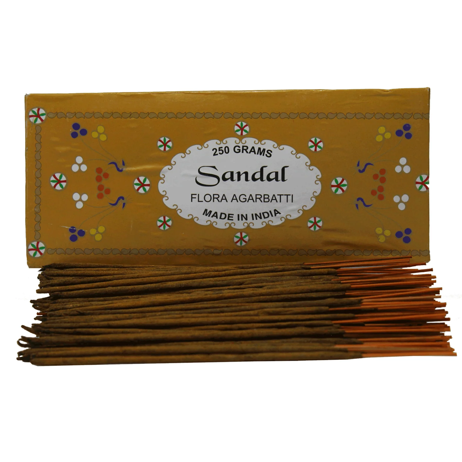 Flora Agarbatti Incense 50g, Sandal - Image 2