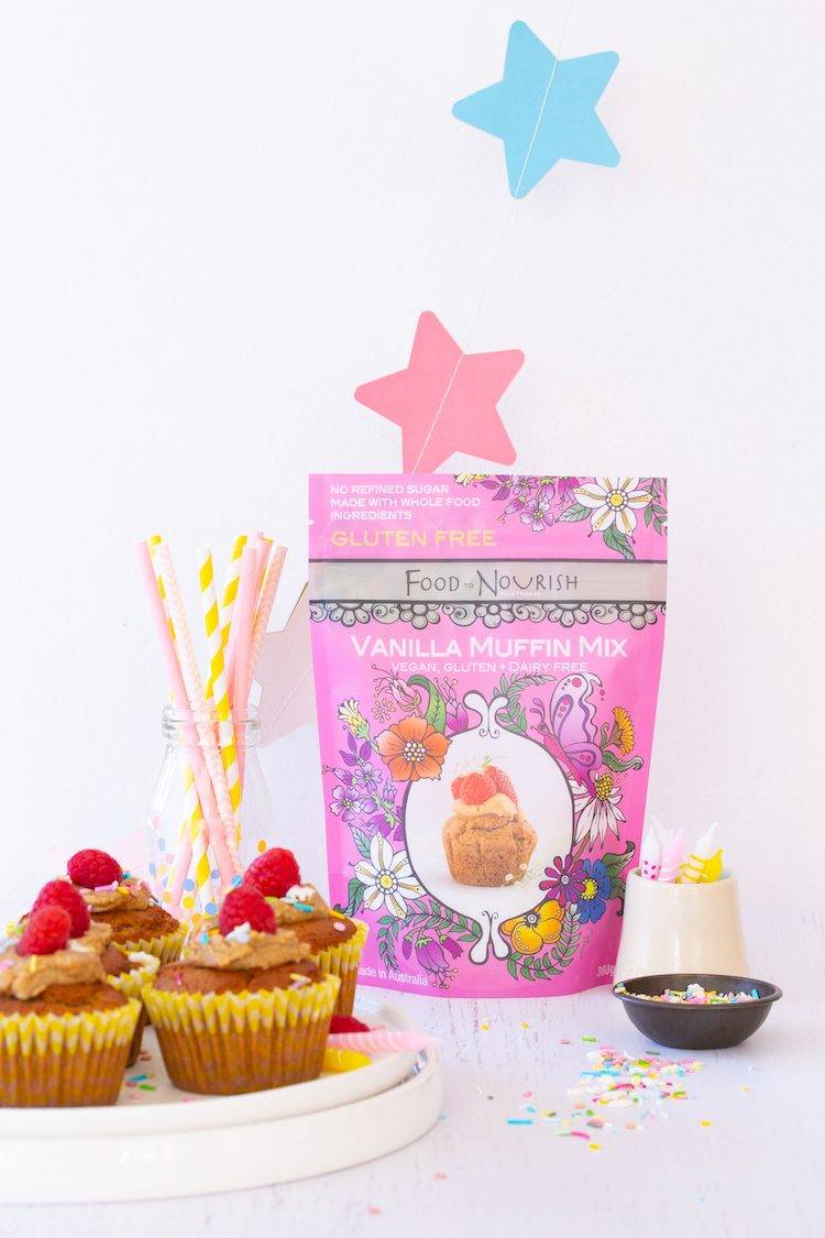 Food To Nourish Baking Mix 360g, Vanilla Muffin Mix - Image 2