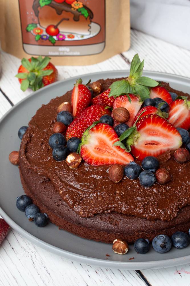 Food To Nourish Baking Mix 400g, Chocolate Cake Mix - Image 2