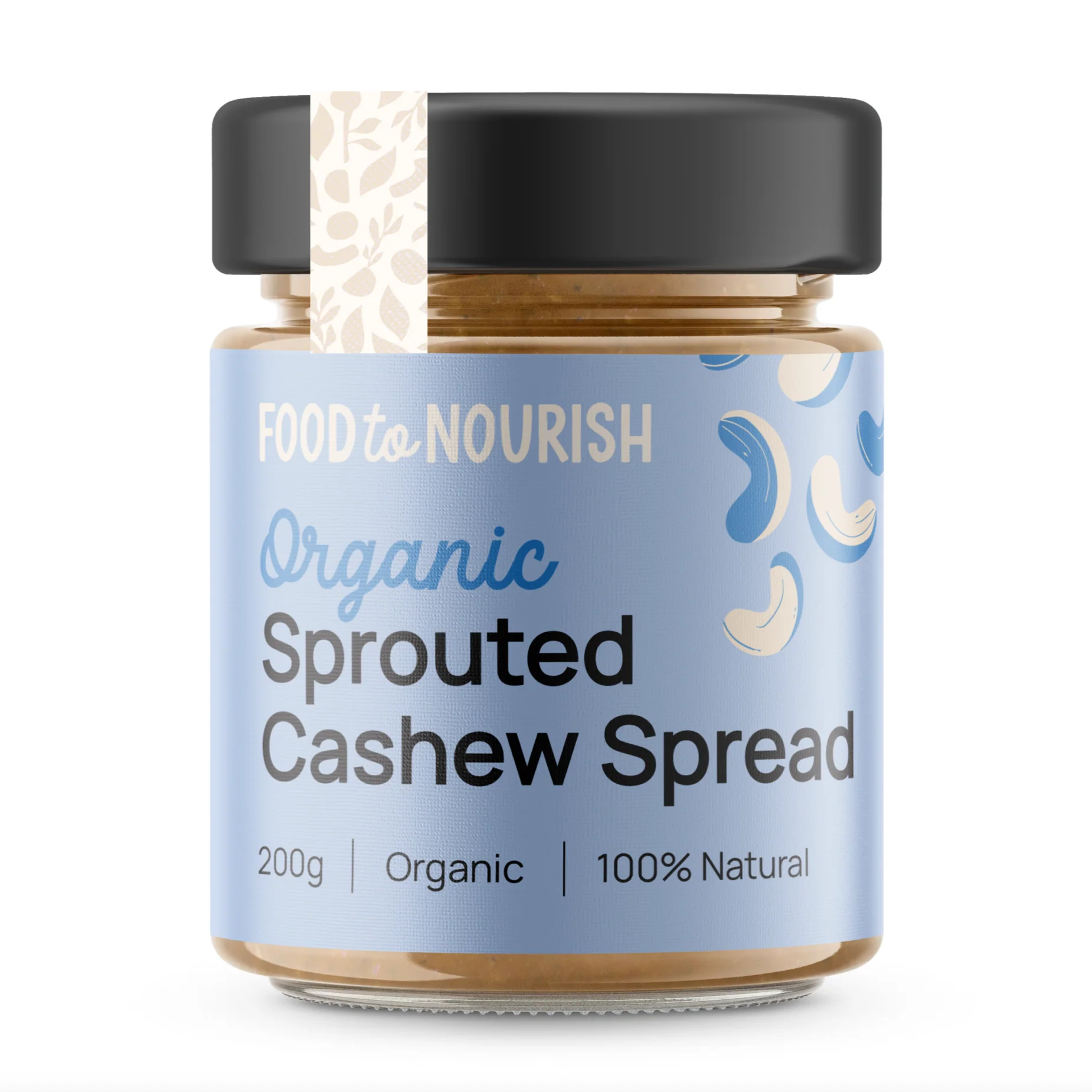 Food To Nourish Organic Sprouted Cashew Spread 200g, Simply The Best