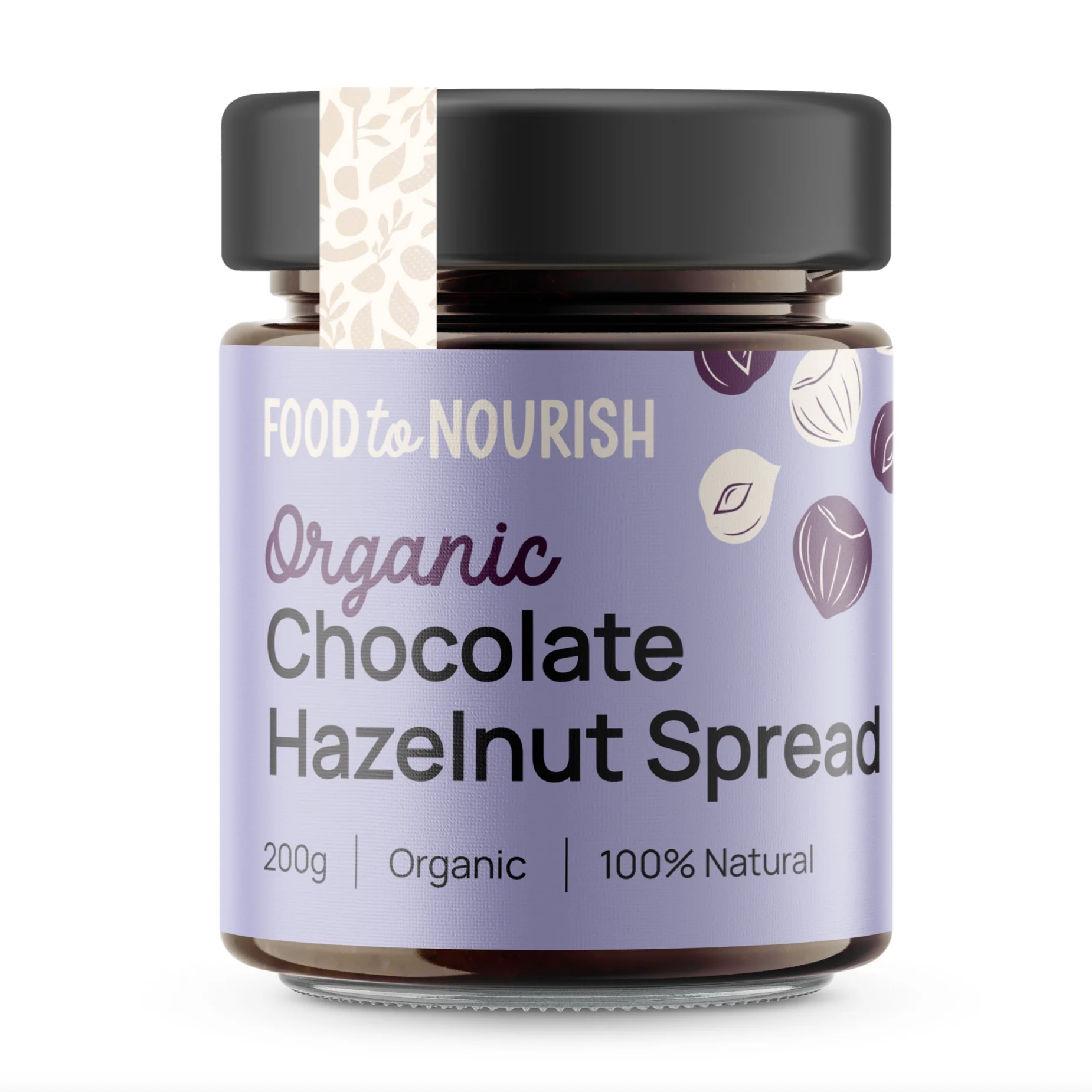 Food To Nourish Organic Chocolate Hazelnut Spread 200g Or 325g, Creamy & Delicious