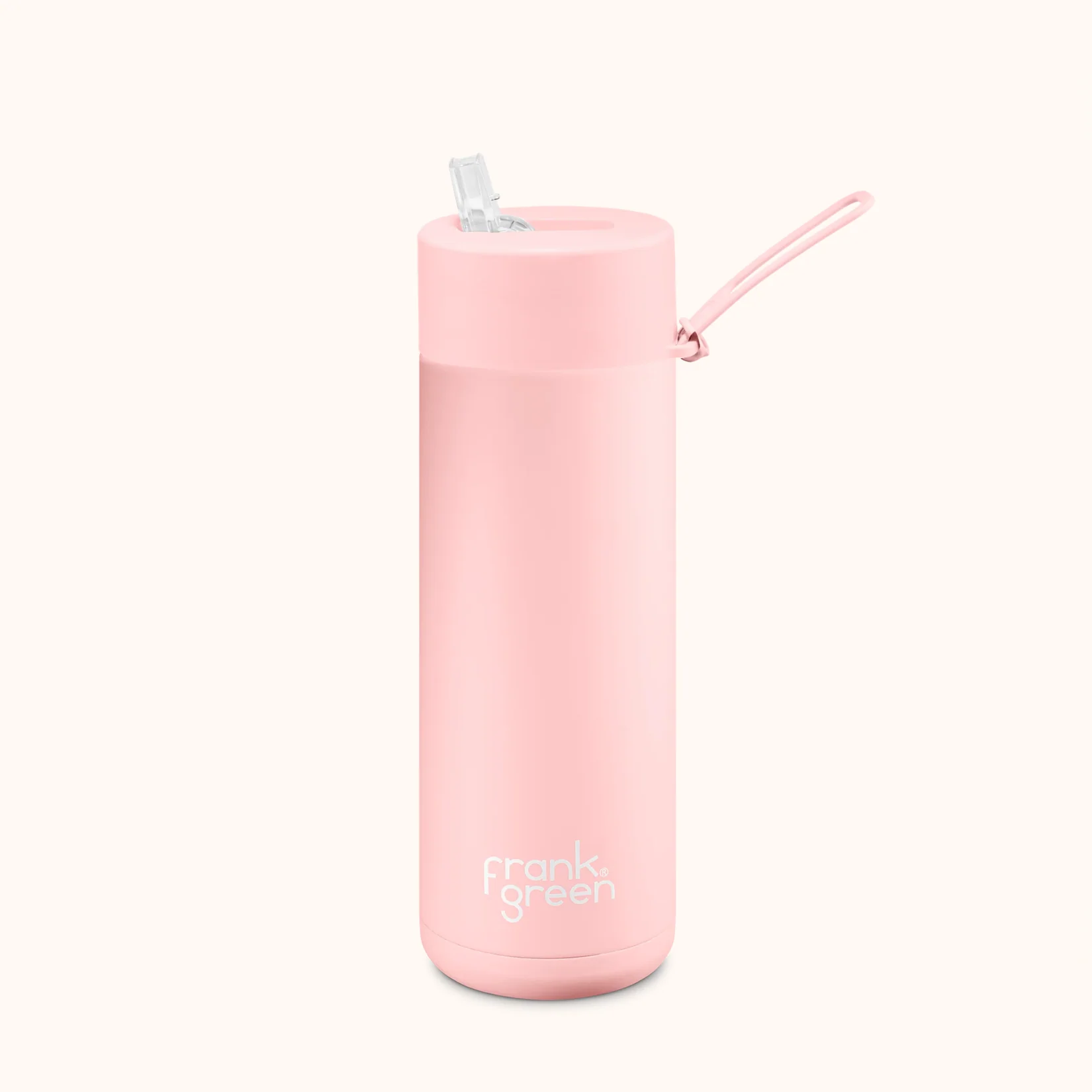Frank Green Ceramic Reusable Bottle 20oz, Blushed