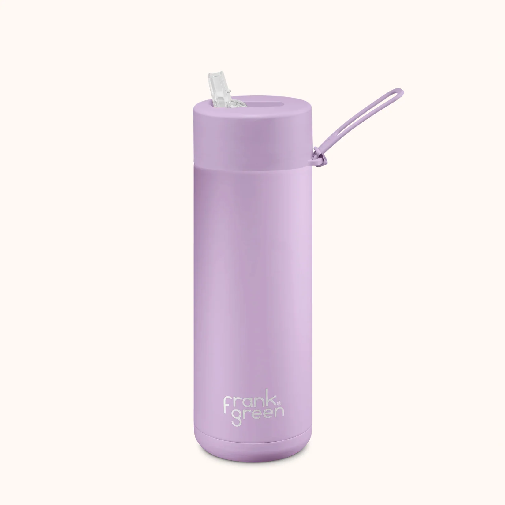 Frank Green Ceramic Reusable Bottle 20oz, Lilac Haze