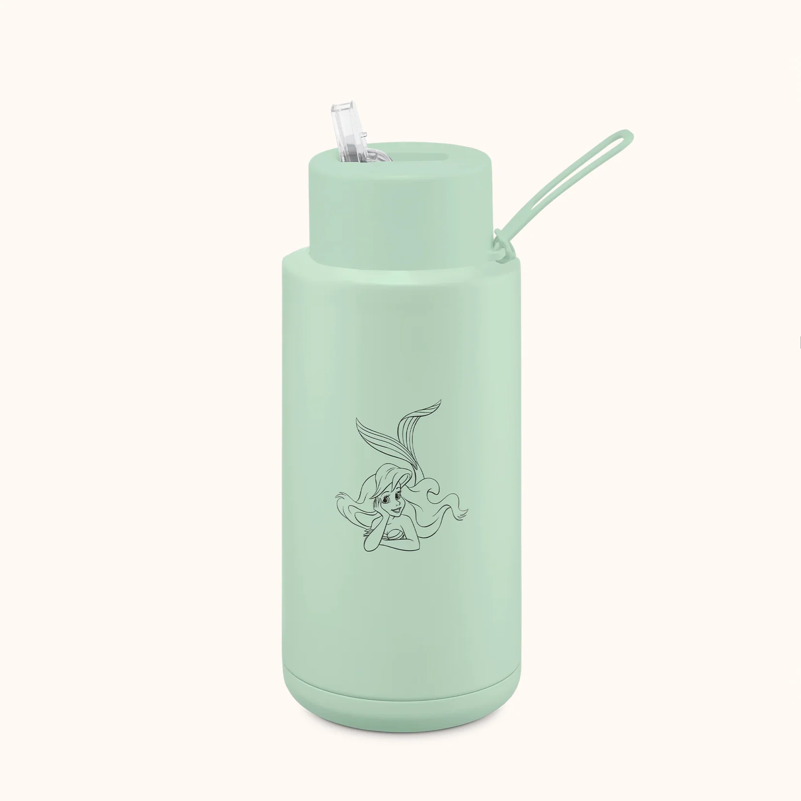 Frank Green Ceramic Reusable Bottle 34oz, Disney© The Little Mermaid Ariel