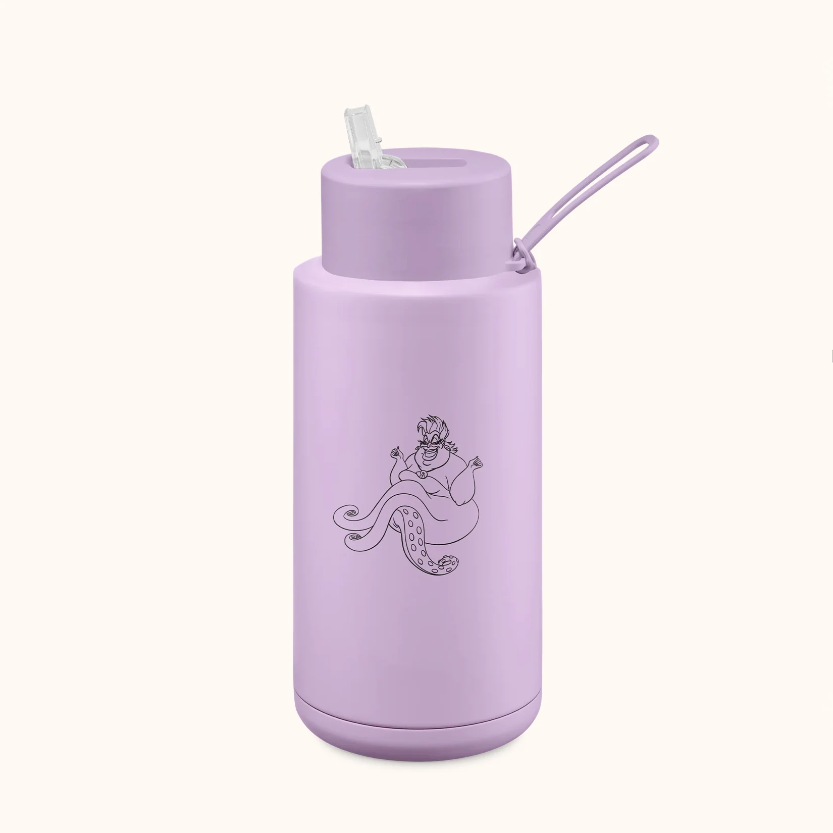 Frank Green Ceramic Reusable Bottle 34oz, Disney© The Little Mermaid Ursula