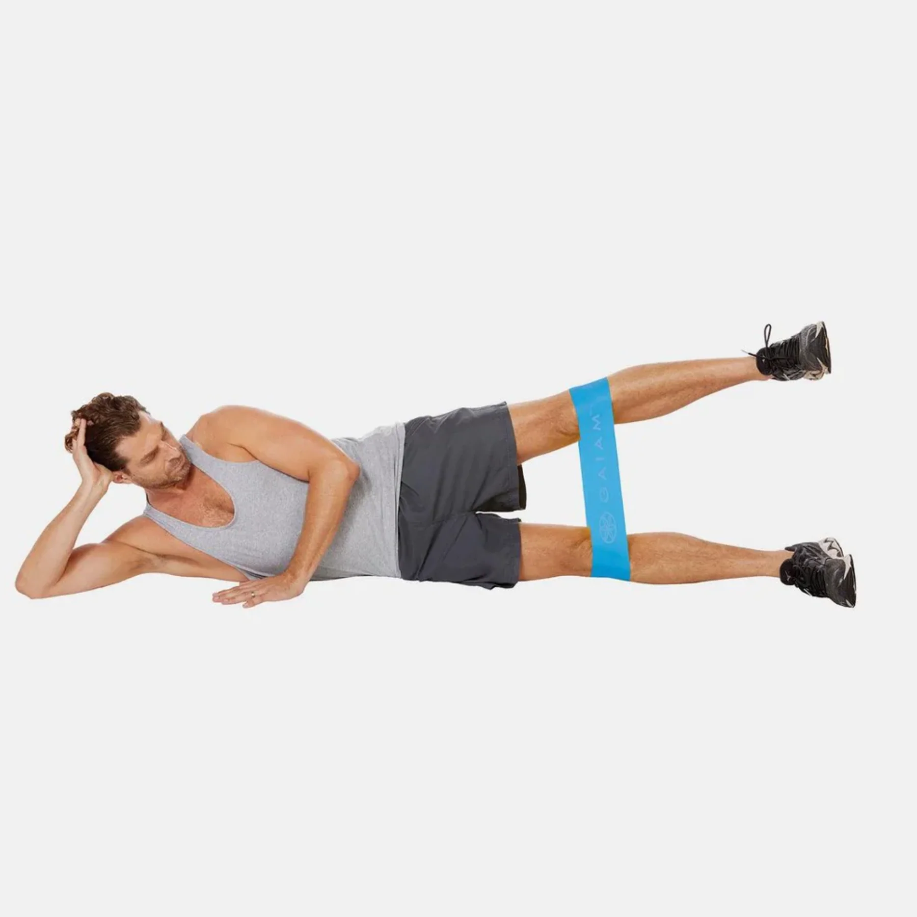 Gaiam Performance Flat Band Loop Tone-Up, Medium Resistance