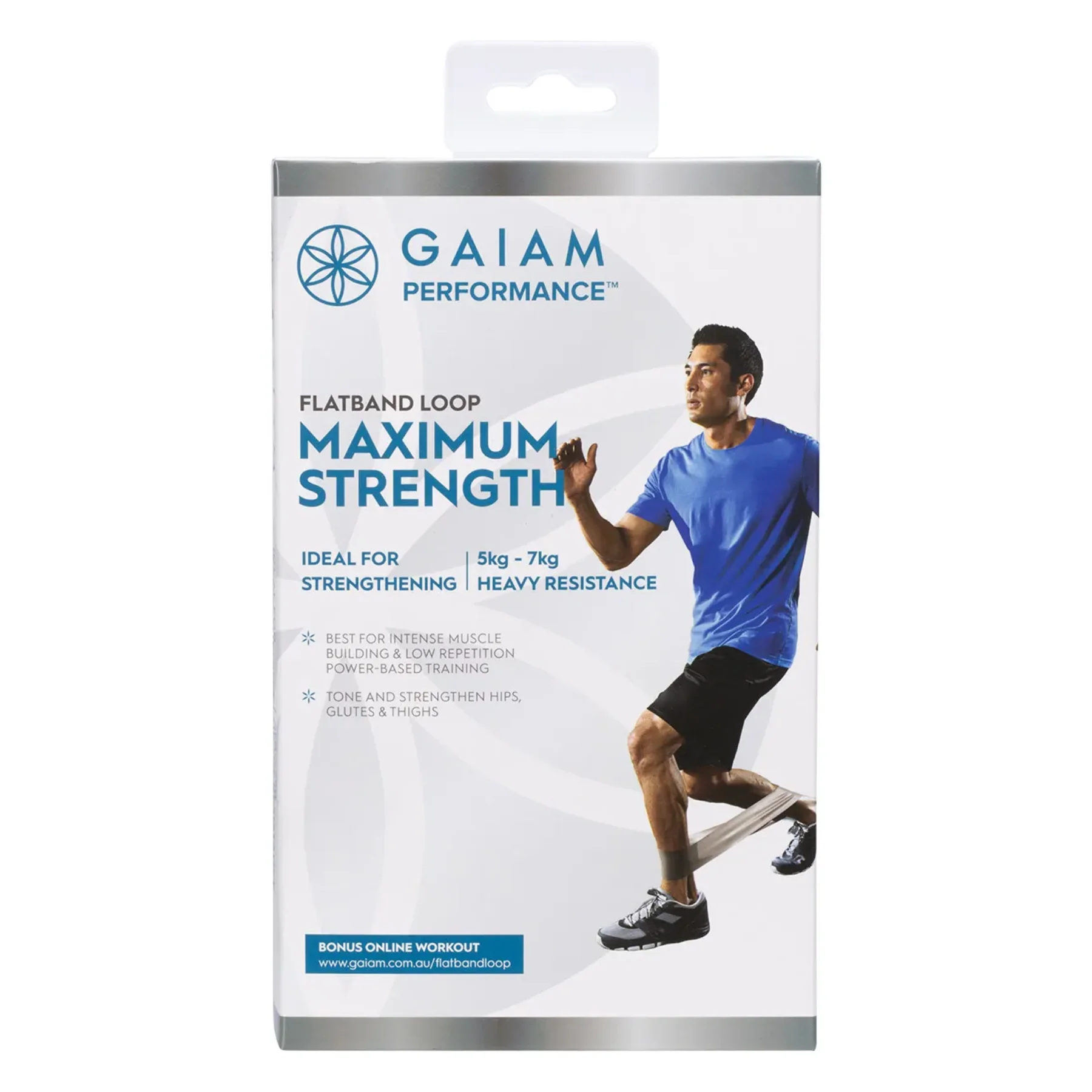 Gaiam Performance Flat Band Loop Maximum Strength, Heavy Resistance - Image 3