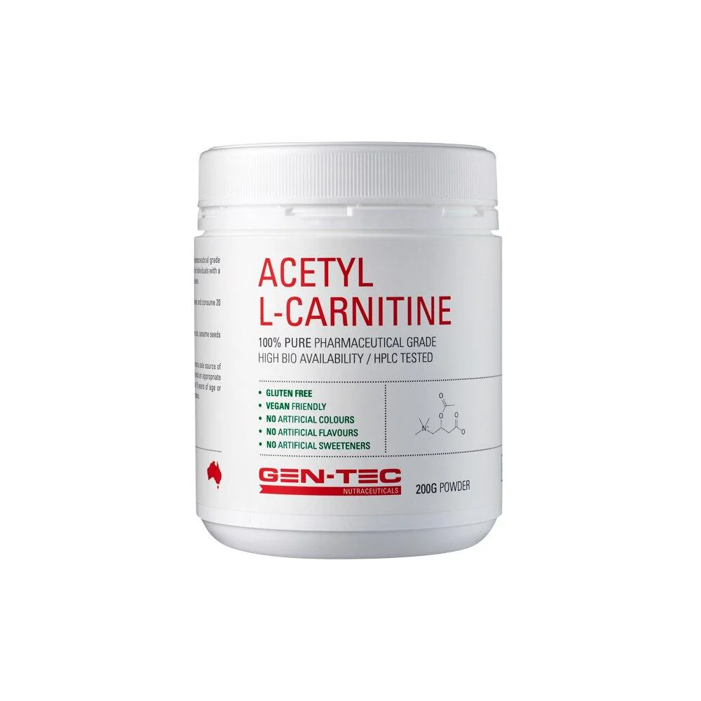 Gen-Tec Nutrition Acetyl L-Carnitine 200g