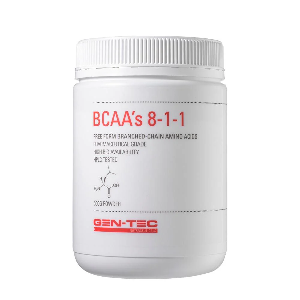 Gen-Tec Nutrition BCAA's (8-1-1) 150g Or 500g - Image 2