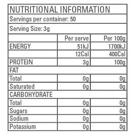 Gen-Tec Nutrition BCAA's (8-1-1) 150g Or 500g - Image 3