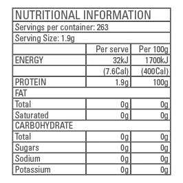 Gen-Tec Nutrition Glutamine 320 200g, 500g Or 1kg - Image 4