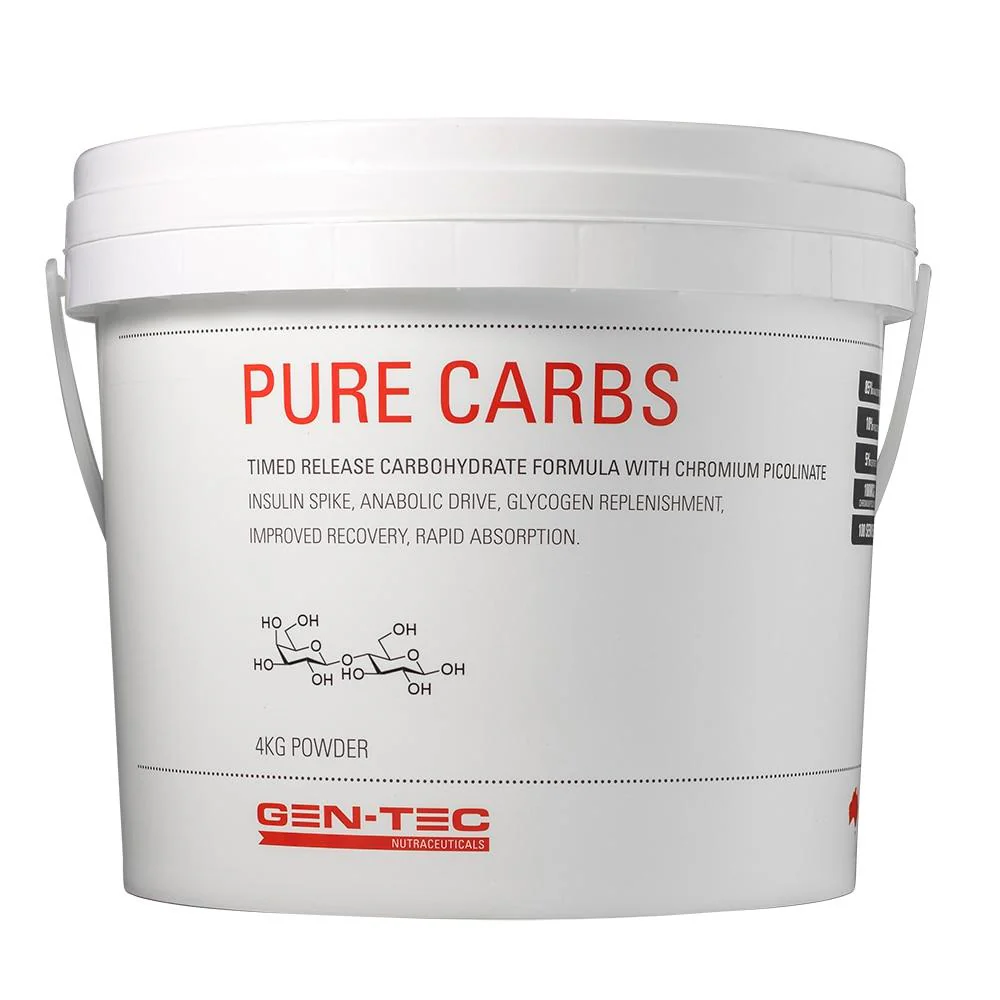 Gen-Tec Nutrition Pure Carbs 800g, 2kg Or 4kg - Image 3