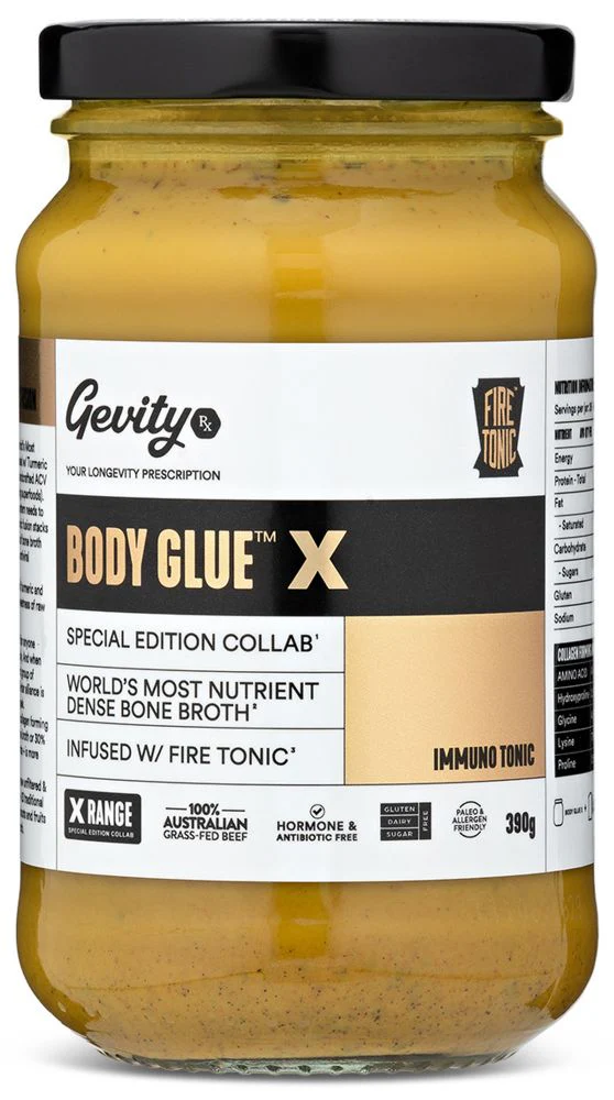 Gevity Body Glue X 390g, Immuno Tonic Collaboration With Fire Tonic