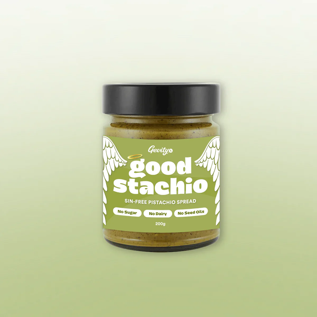 Gevity Good Stachio; Sin-Free Pistachio Spread 200g, No sugar No Dairy No Seed Oils
