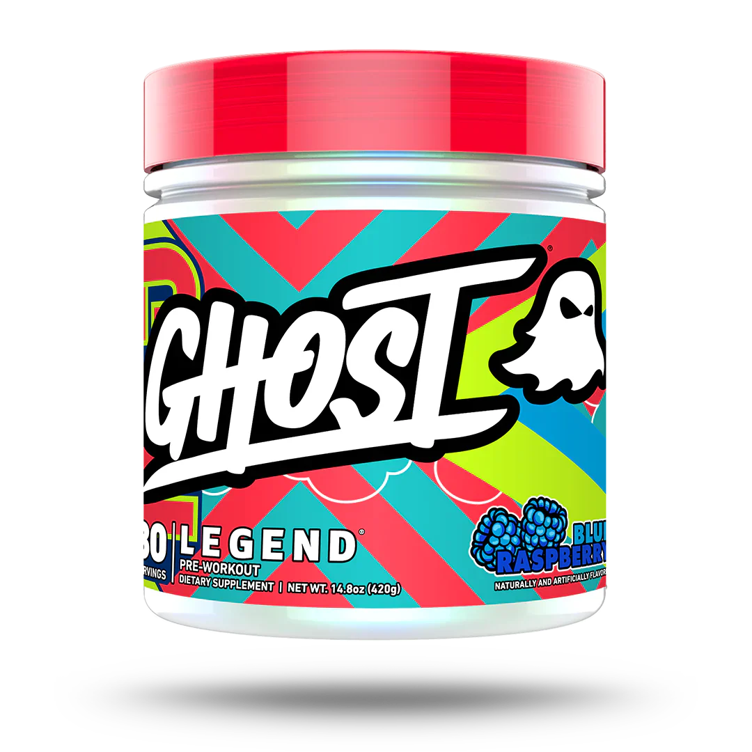 Ghost Lifestyle Legend 30 Servings, Blue Raspberry {Pre-Workout}
