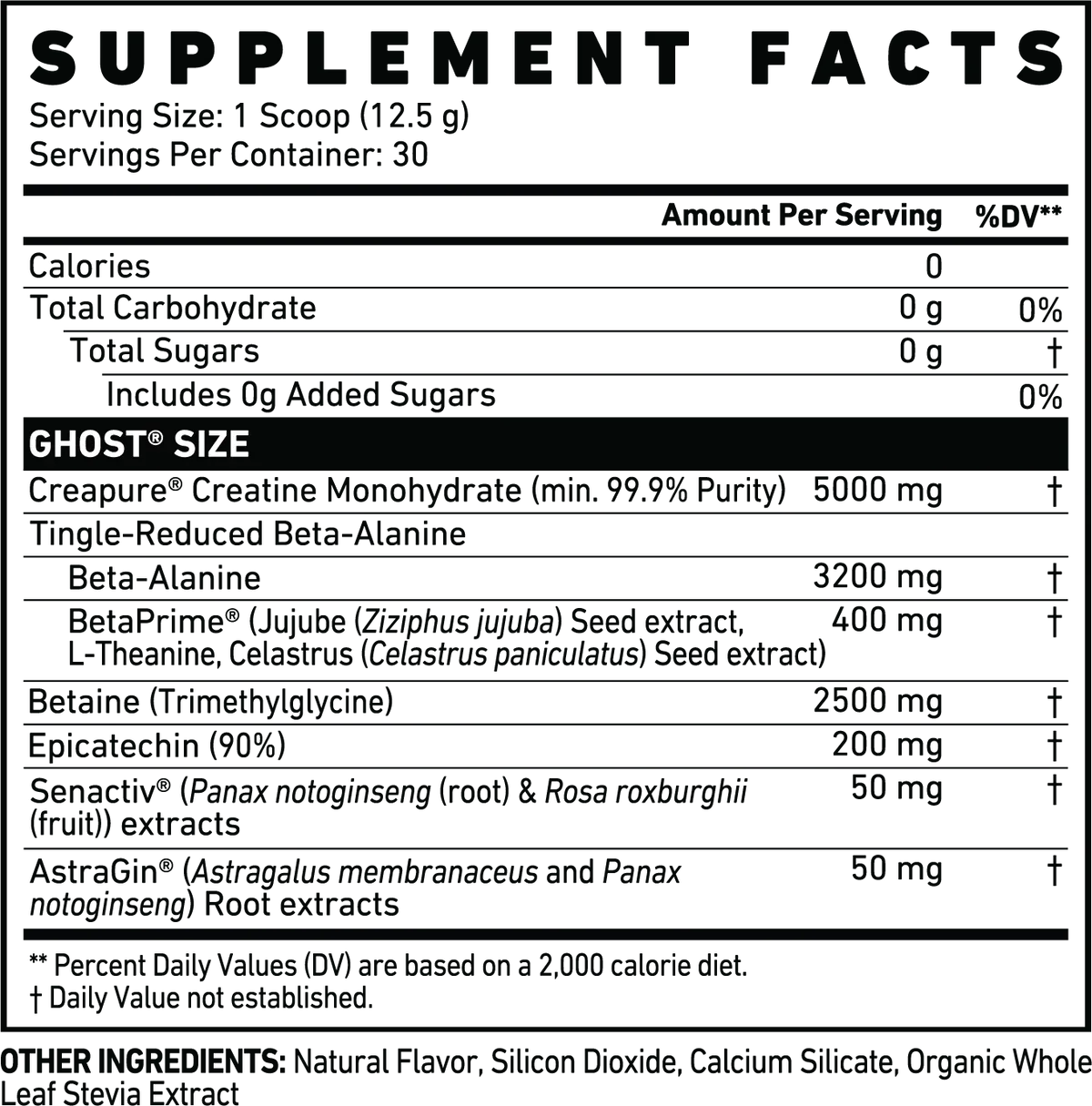 Ghost Lifestyle Size 30 Servings, Natty {Muscle Builder} - Image 2