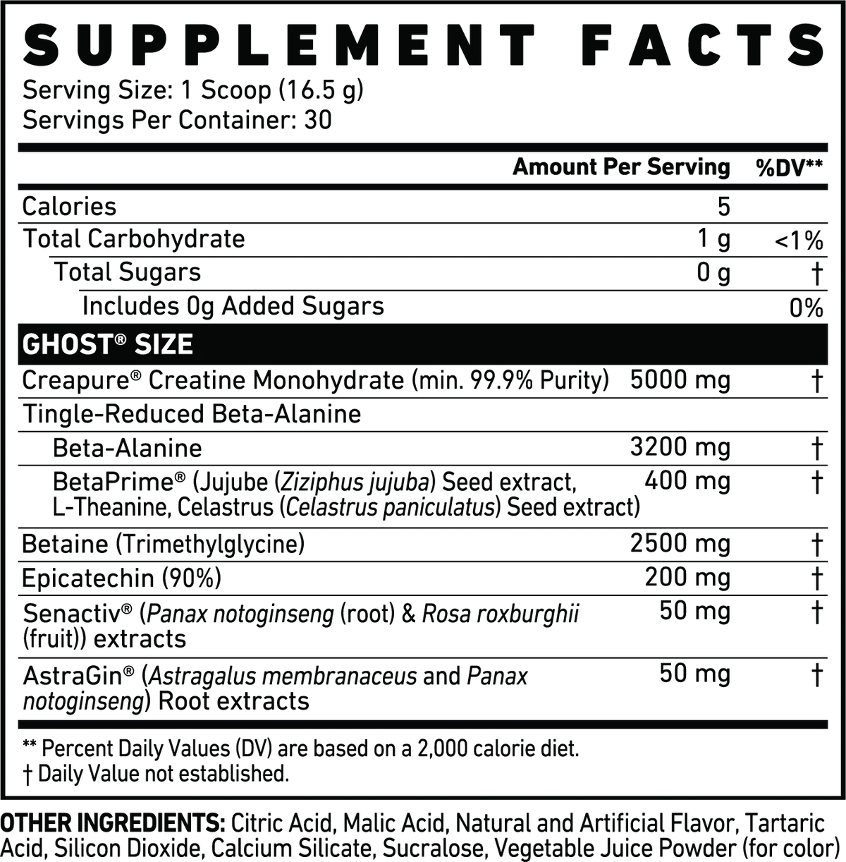Ghost Lifestyle Size 30 Servings, Sour Watermelon {Muscle Builder} - Image 2