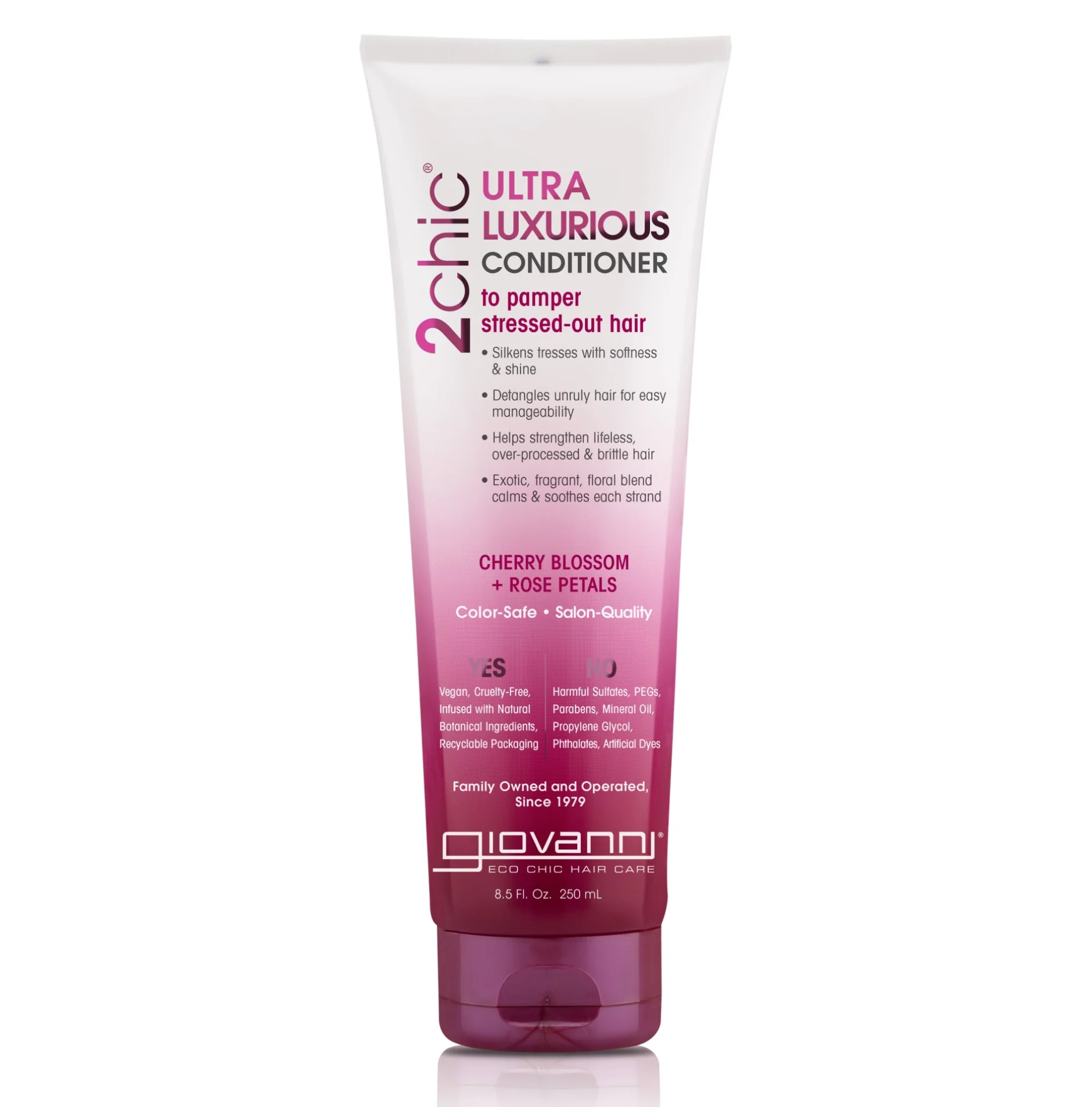 Giovanni 2Chic Ultra-Luxurious Conditioner 44mL Or 250mL, To Pamper Stressed-Out Hair - Image 3
