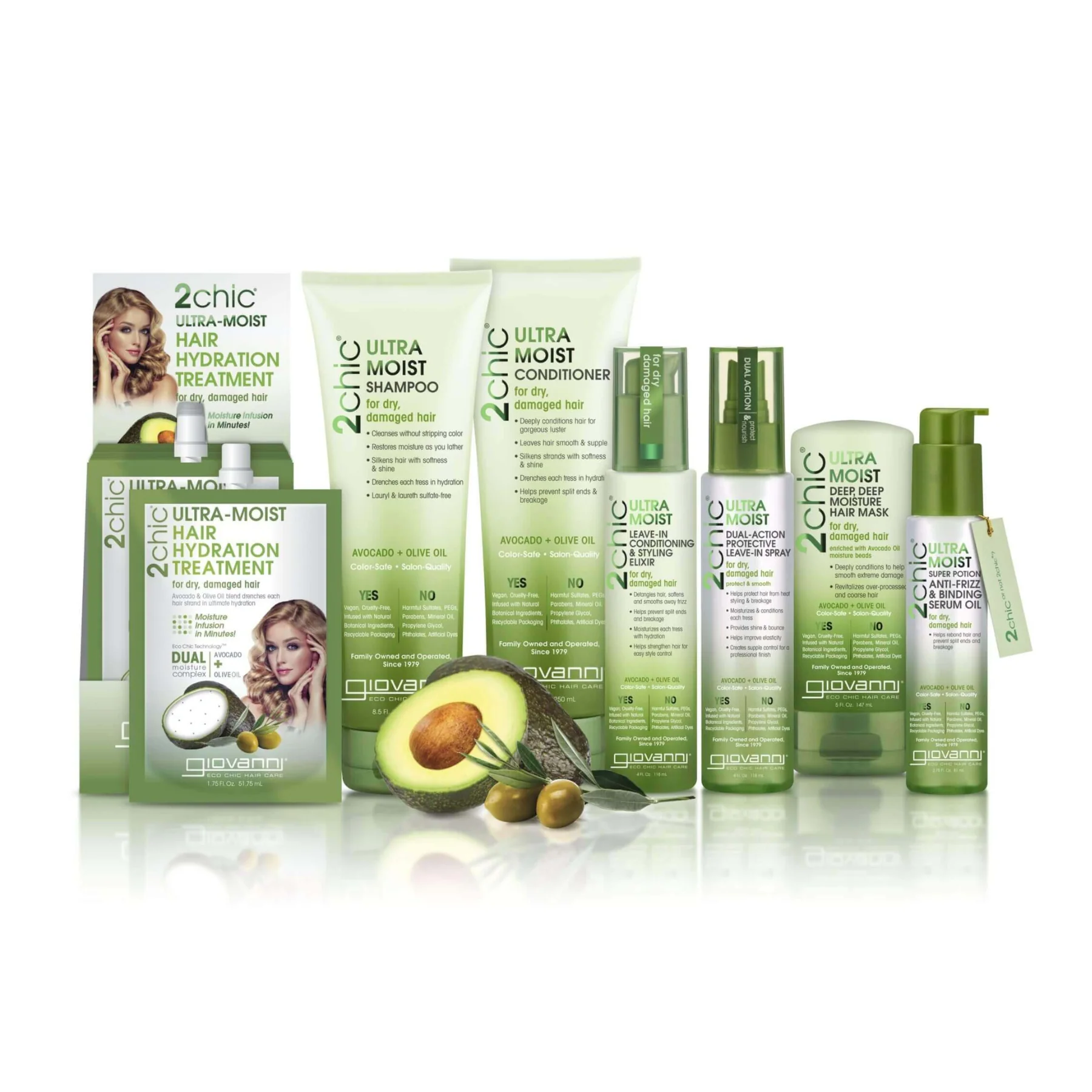 Giovanni 2Chic Ultra Moist Deep Deep Moisture Mask 147ml, For Dry & Damaged Hair - Image 3