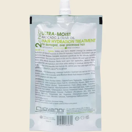 Giovanni 2chic Ultra-Moist Hair Hydration Treatment 51ml, Deep Moisture Rescue - Image 2