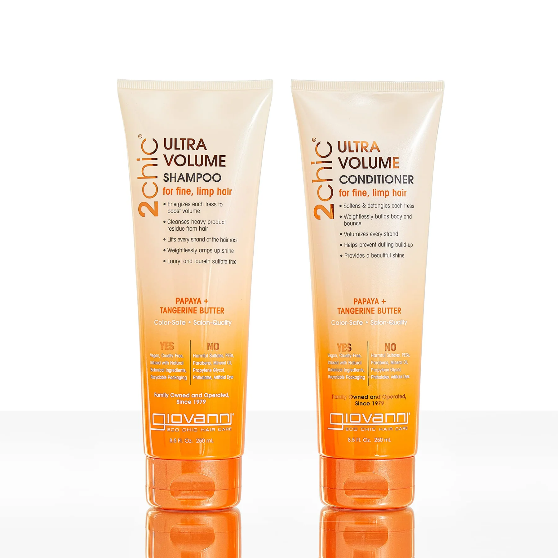 Giovanni 2Chic Ultra-Volume Conditioner 250mL, For Fine & Limp Hair - Image 4