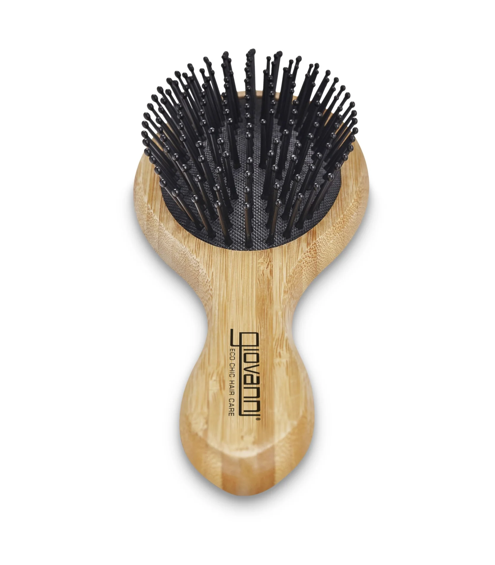Giovanni Bamboo Hair Brush, Oval - Image 5