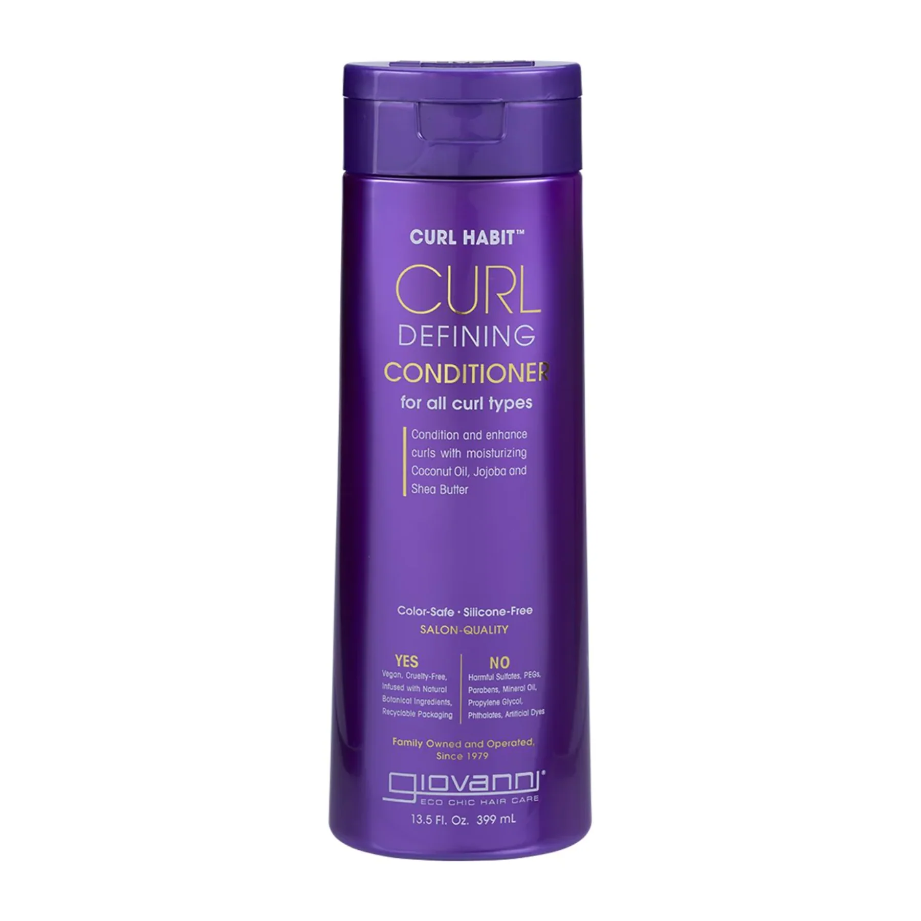 Giovanni Curl Habit Curl Defining Conditioner 399mL, Condition & Enhance Curls - Image 4