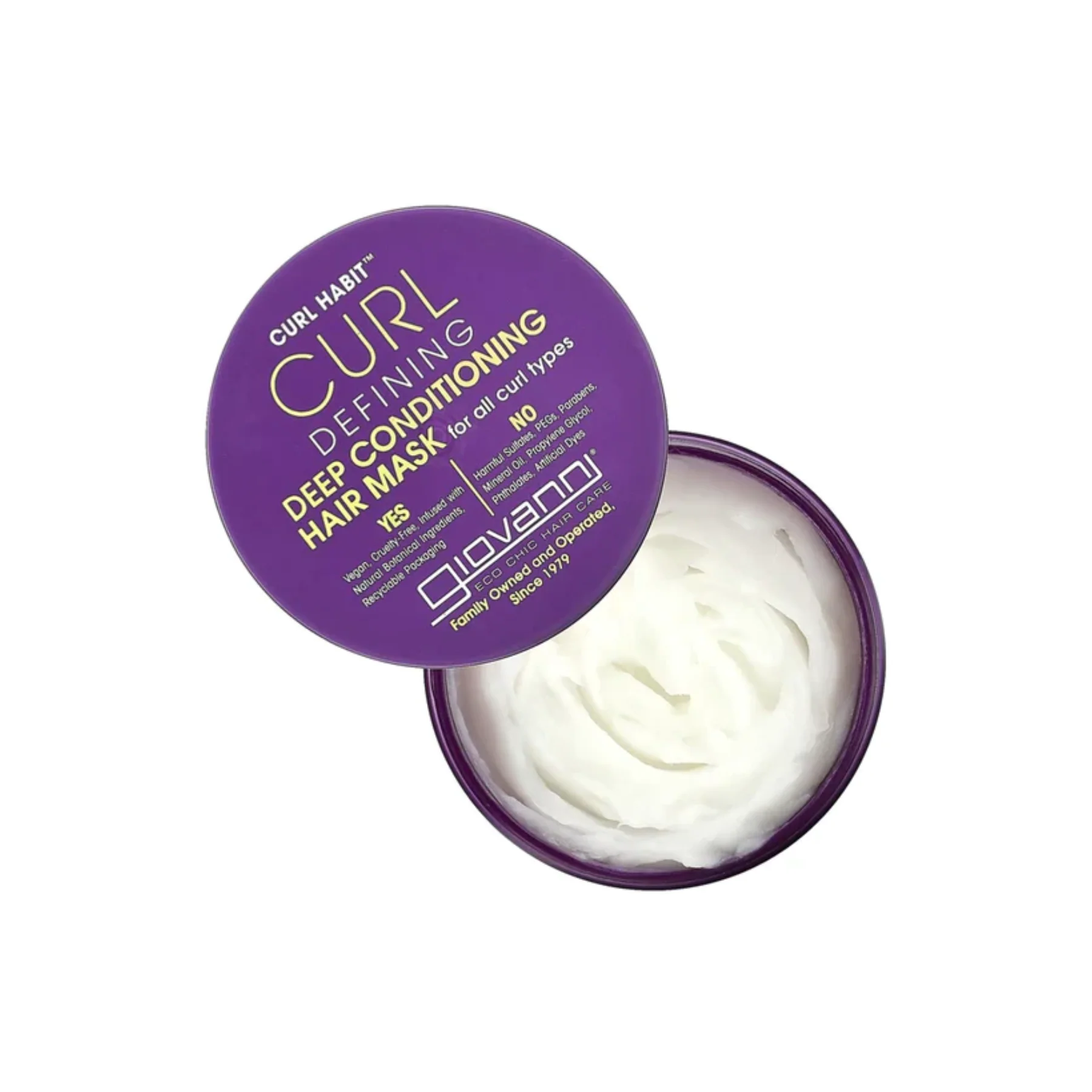 Giovanni Curl Habit Curl Defining Deep Conditioning Hair Mask 295mL, Hydrate & Restores Every Curl Type - Image 3