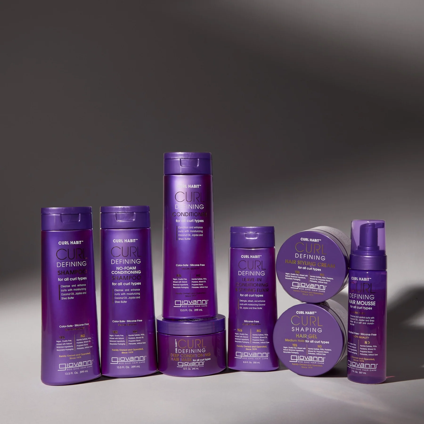 Giovanni Curl Habit Curl Defining Hair Gel 310mL, Keeps Curls & Waves Bouncy - Image 3