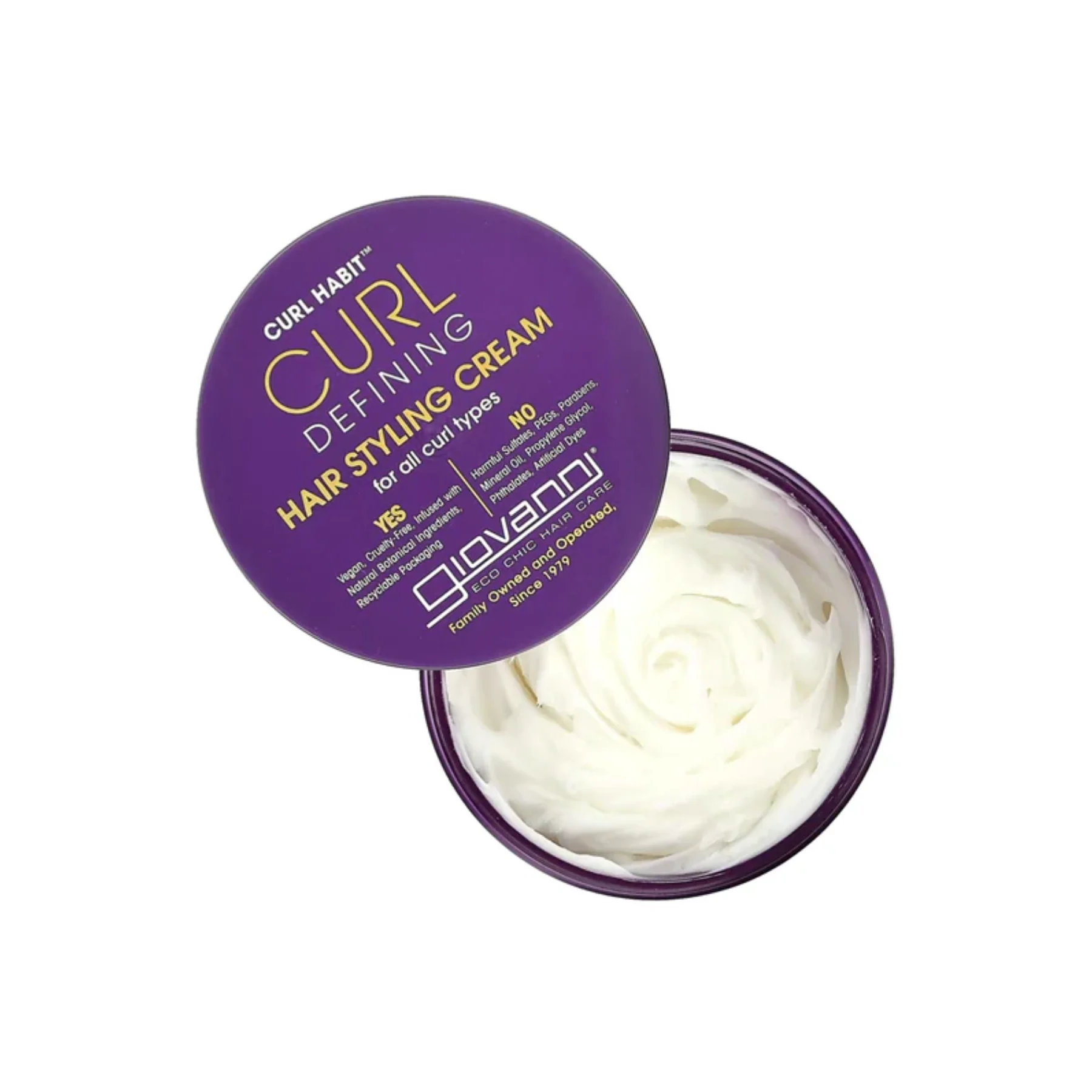 Giovanni Curl Habit Curl Defining Hair Styling Cream 295mL, Secures & Defines Curls, Coils and Waves - Image 2