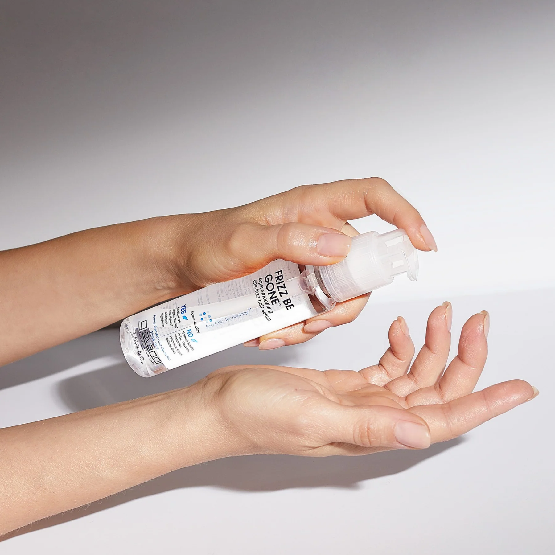 Giovanni Frizz Be Gone Super-Smoothing Anti-Frizz Hair Serum 81ml, Smooths & Detangles - Image 3