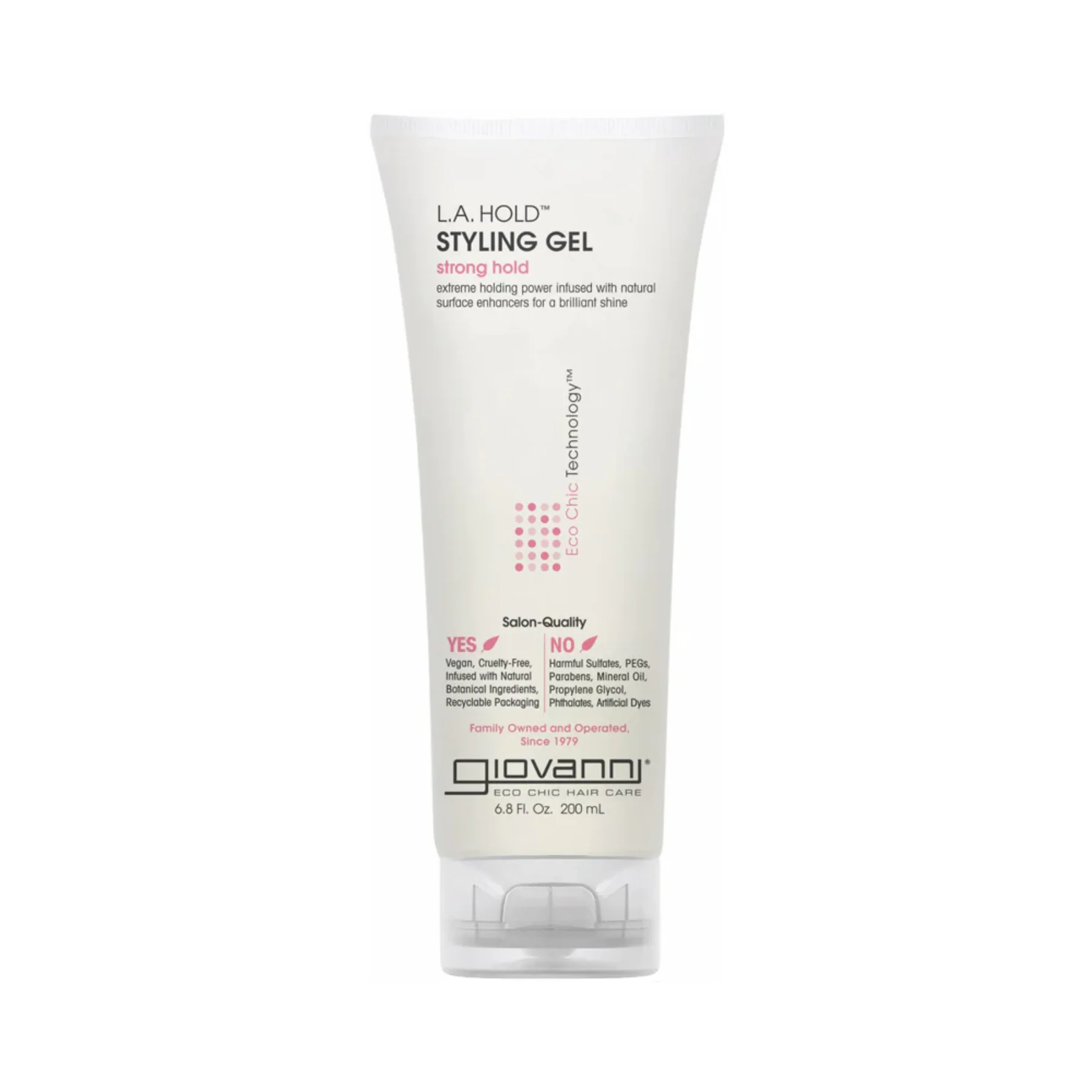 Giovanni L.A. Hold Styling Gel 60mL or 200mL, Strong Hold - Image 4