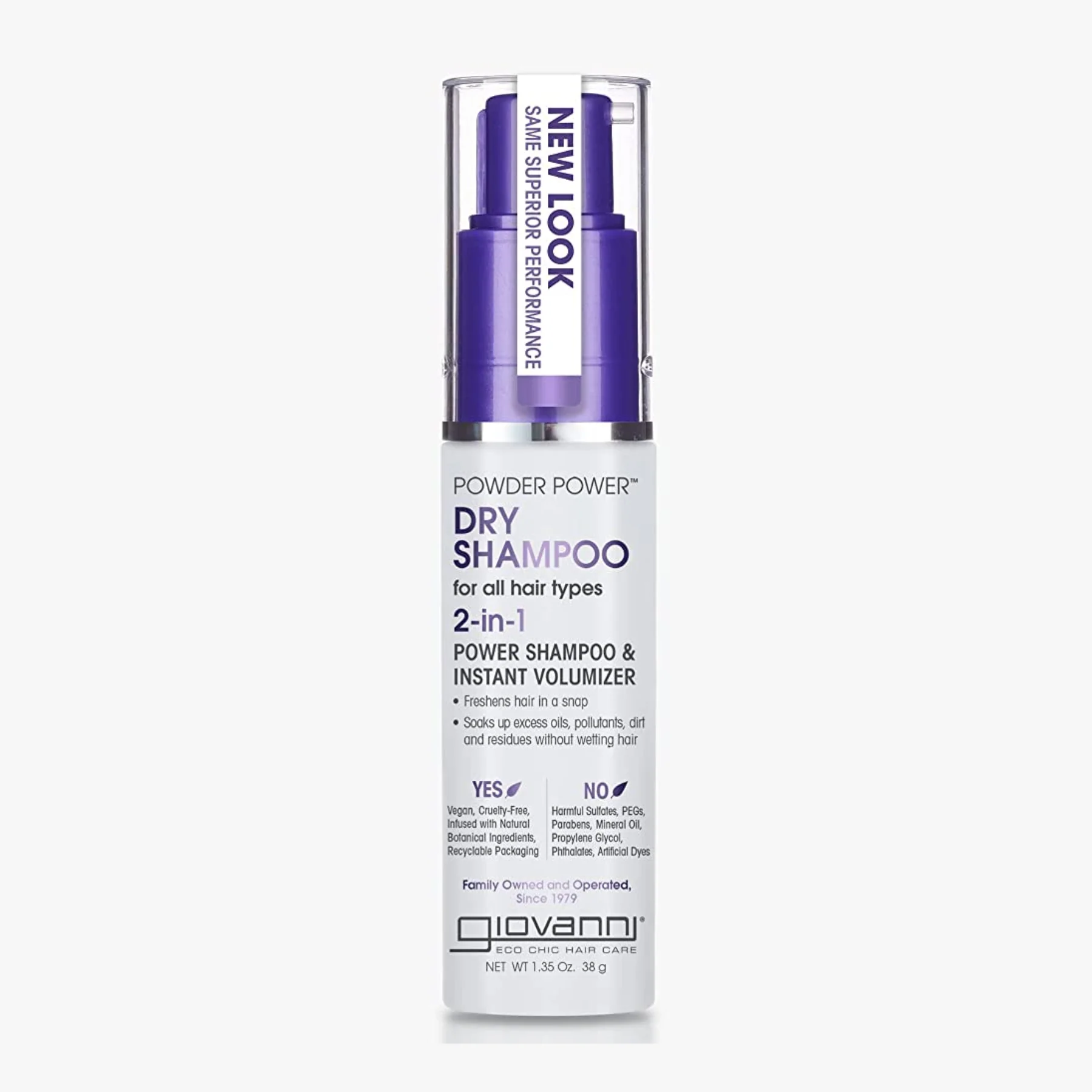 Giovanni Powder Power Dry Shampoo 50g, 2-in-1 Dry Shampoo & Hair Volumiser - Image 3